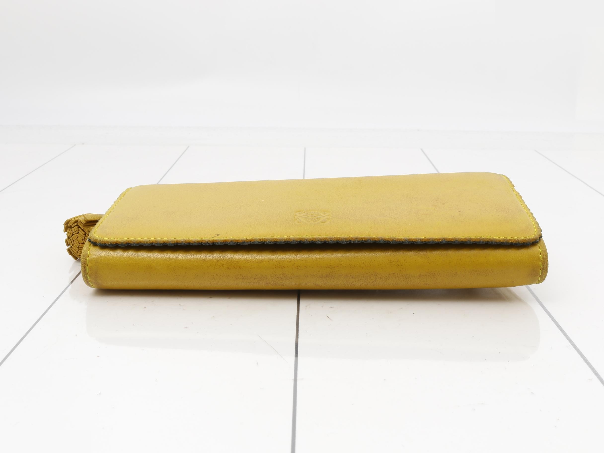 Anagram Leather Bi-fold Long Wallet — view 3