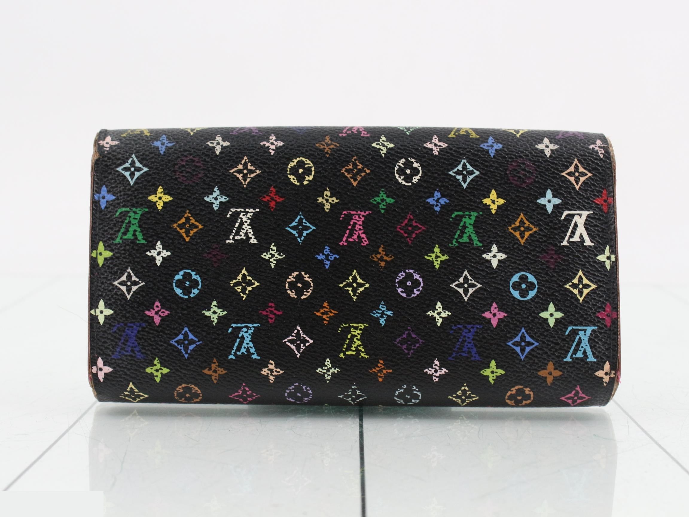 Portefeuille Sarah Noir Grenade Bi-fold Long Wallet — view 2