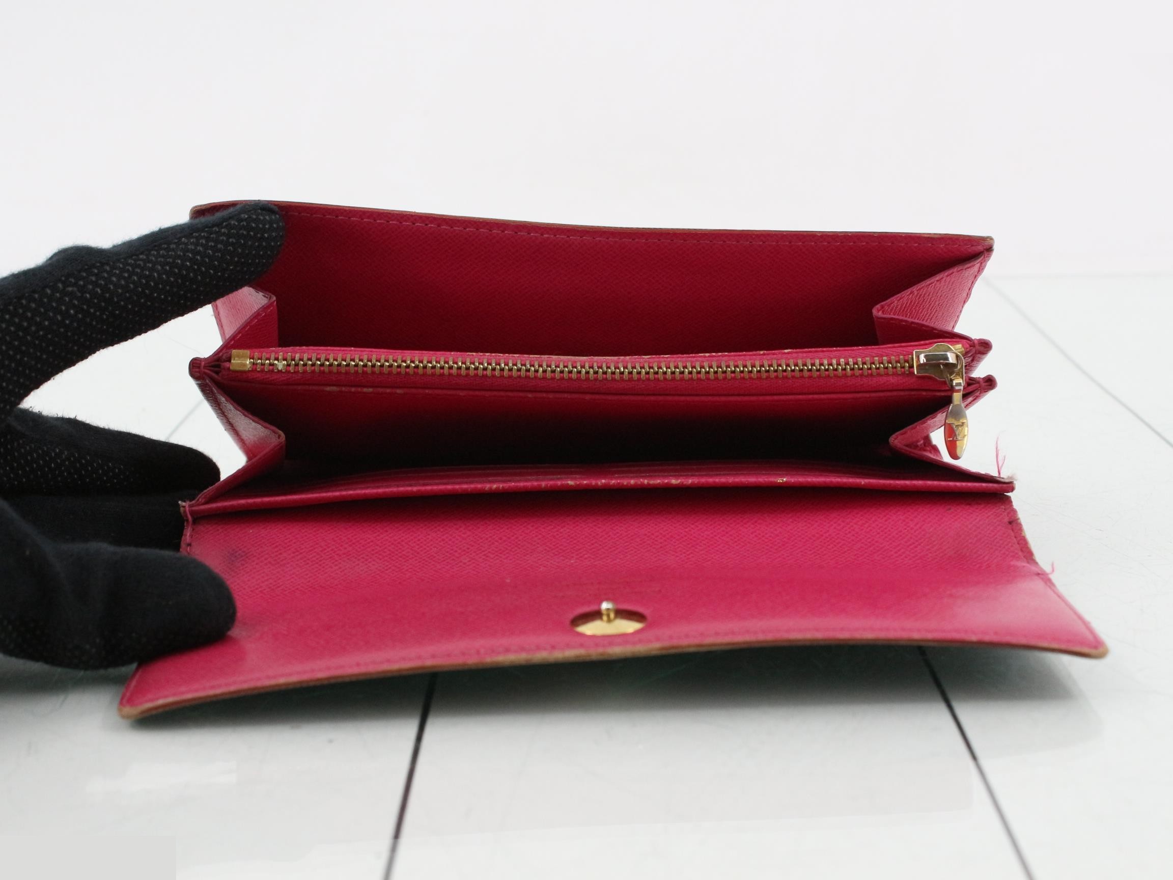 Portefeuille Sarah Noir Grenade Bi-fold Long Wallet — view 4