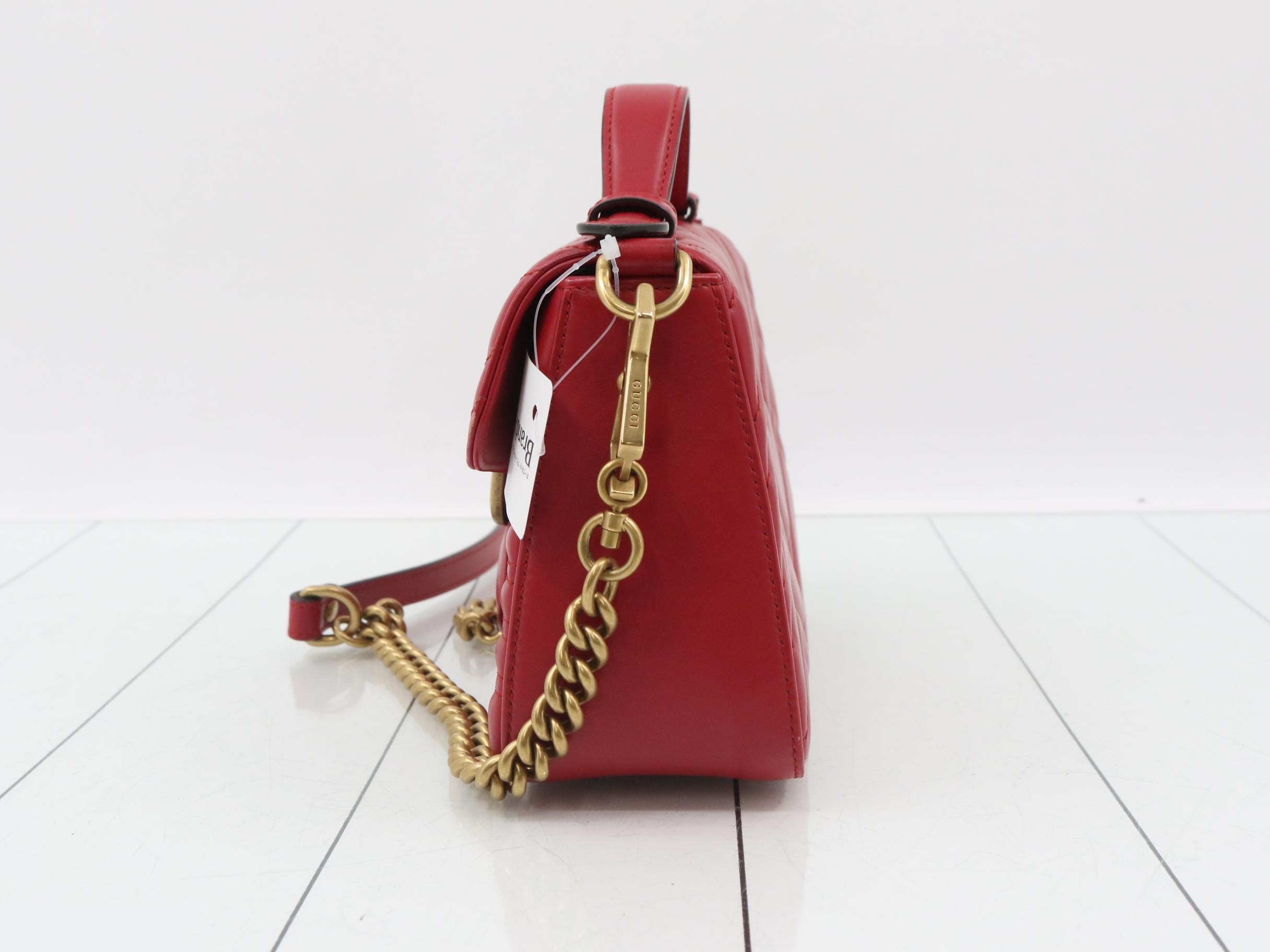 GG Marmont Quilted Shoulder Bag — view 3