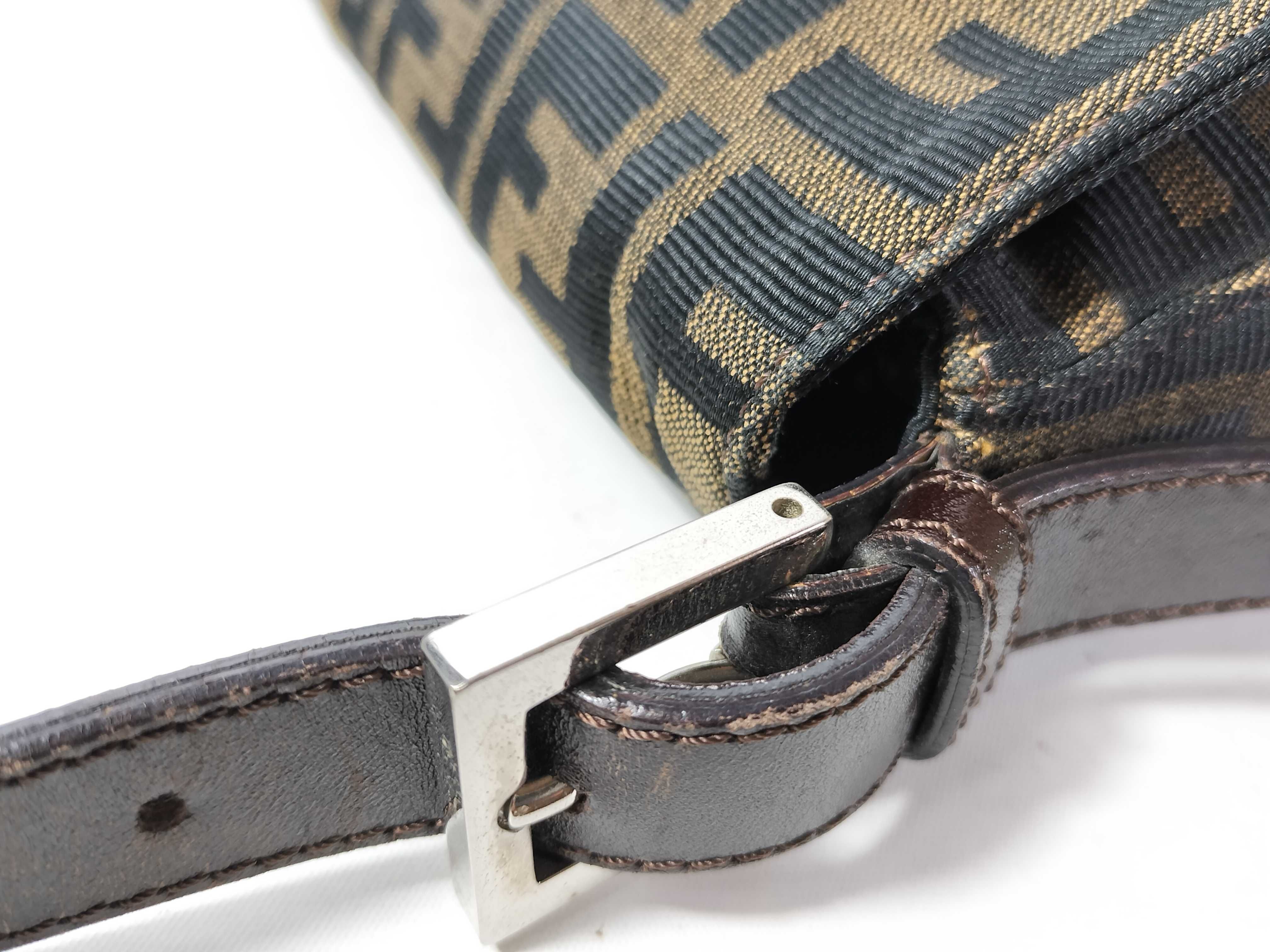 Zucca pattern Fendi Zucca Mamma Shoulder Bag Canvas Shoulder Bag — view 5