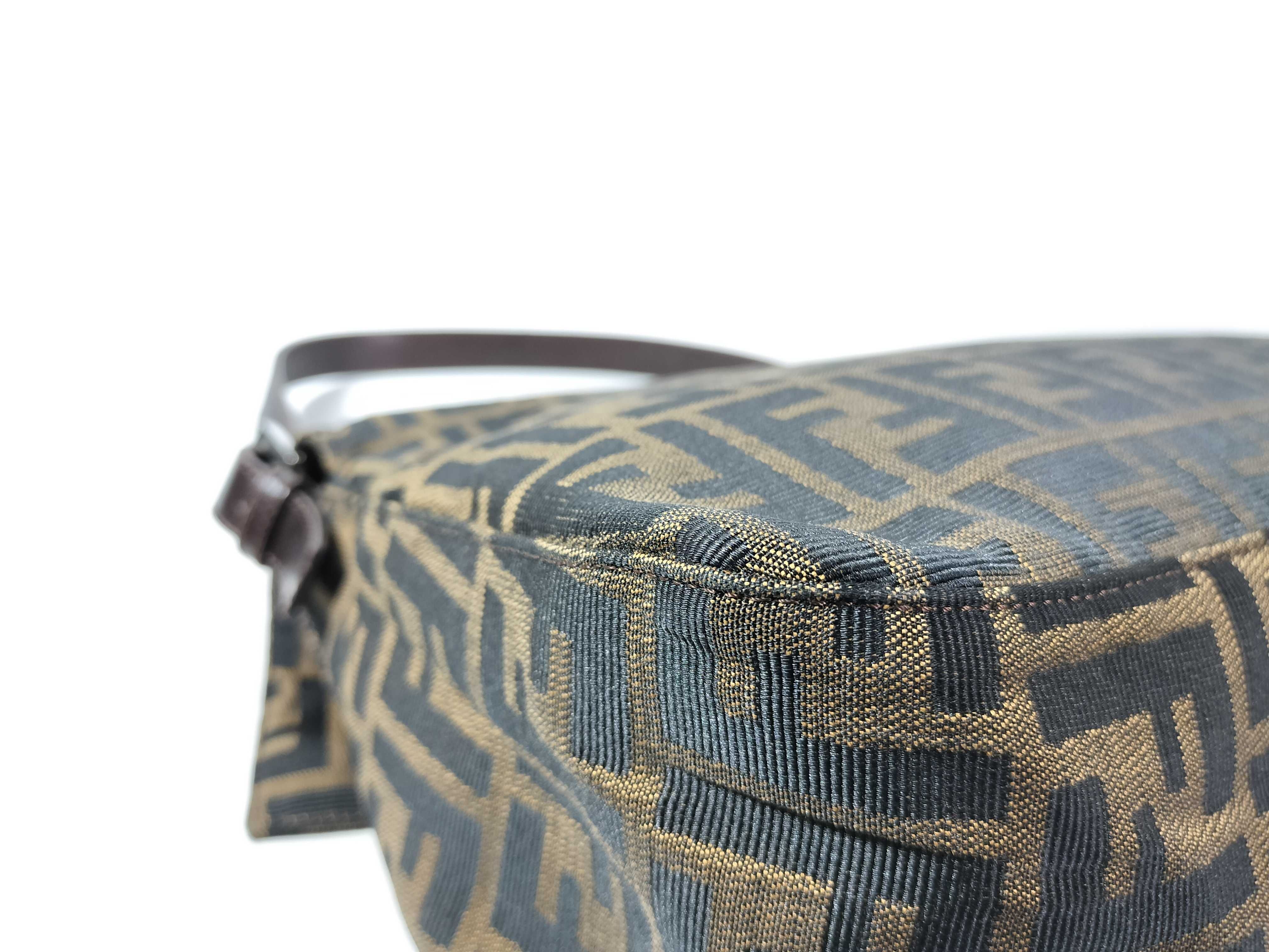 Zucca pattern Fendi Zucca Mamma Shoulder Bag Canvas Shoulder Bag — view 7