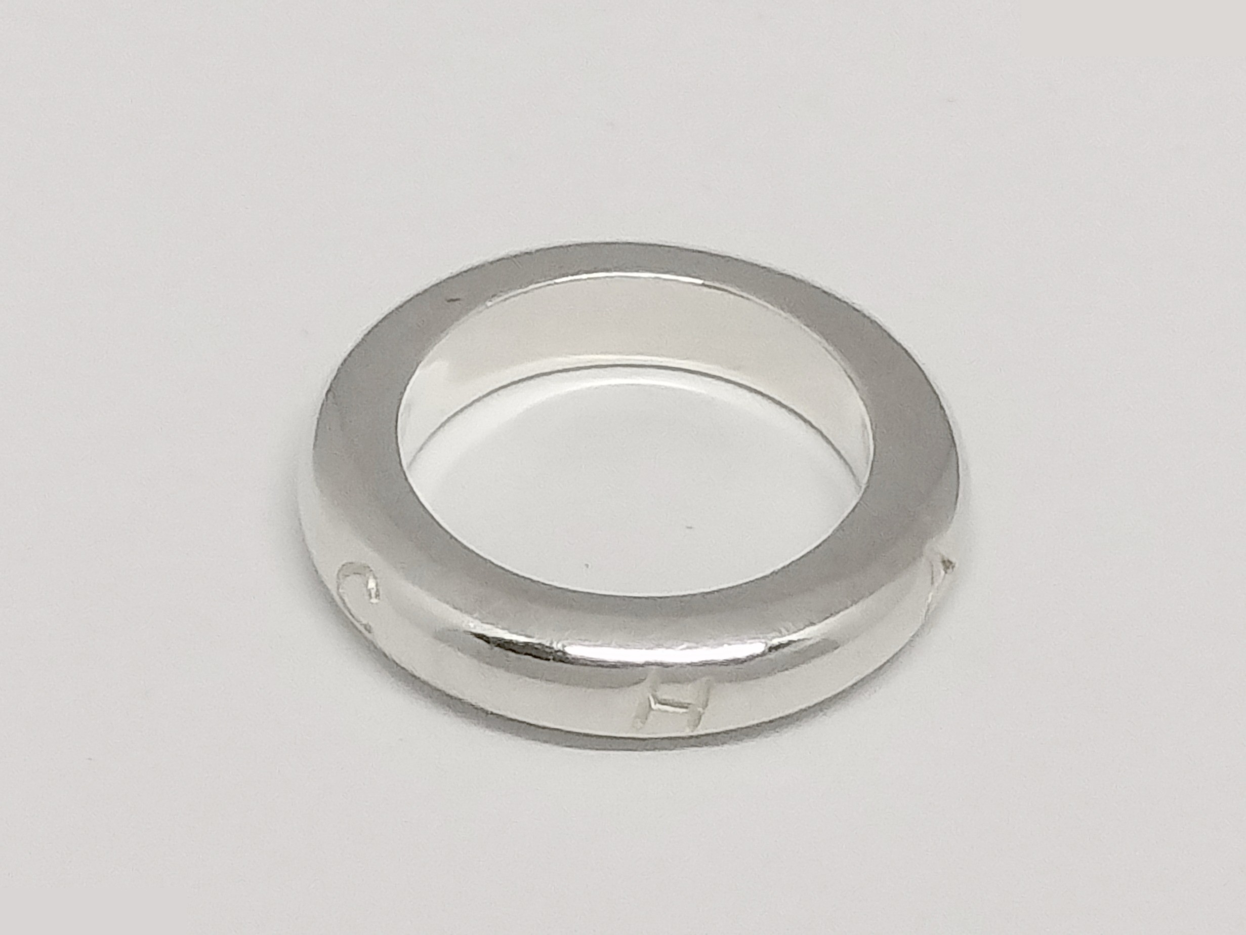 Logo 925 Silver Ring, Size #11.5, 8.8g — view 2