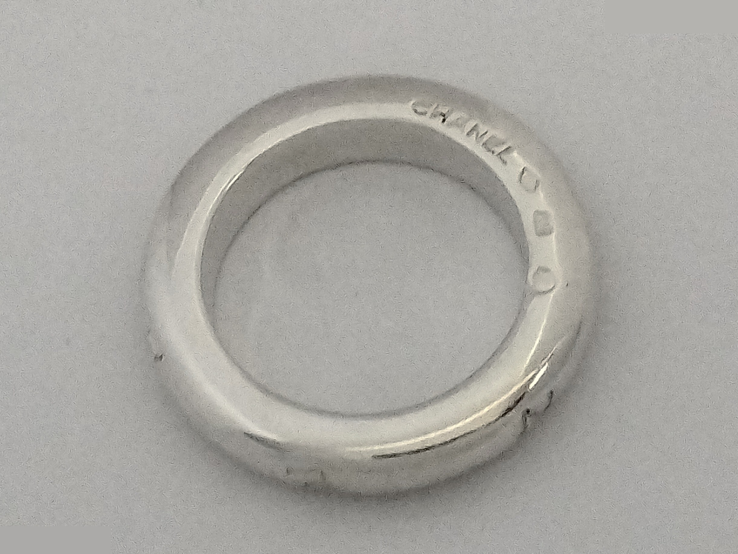 Logo 925 Silver Ring, Size #11.5, 8.8g — view 4
