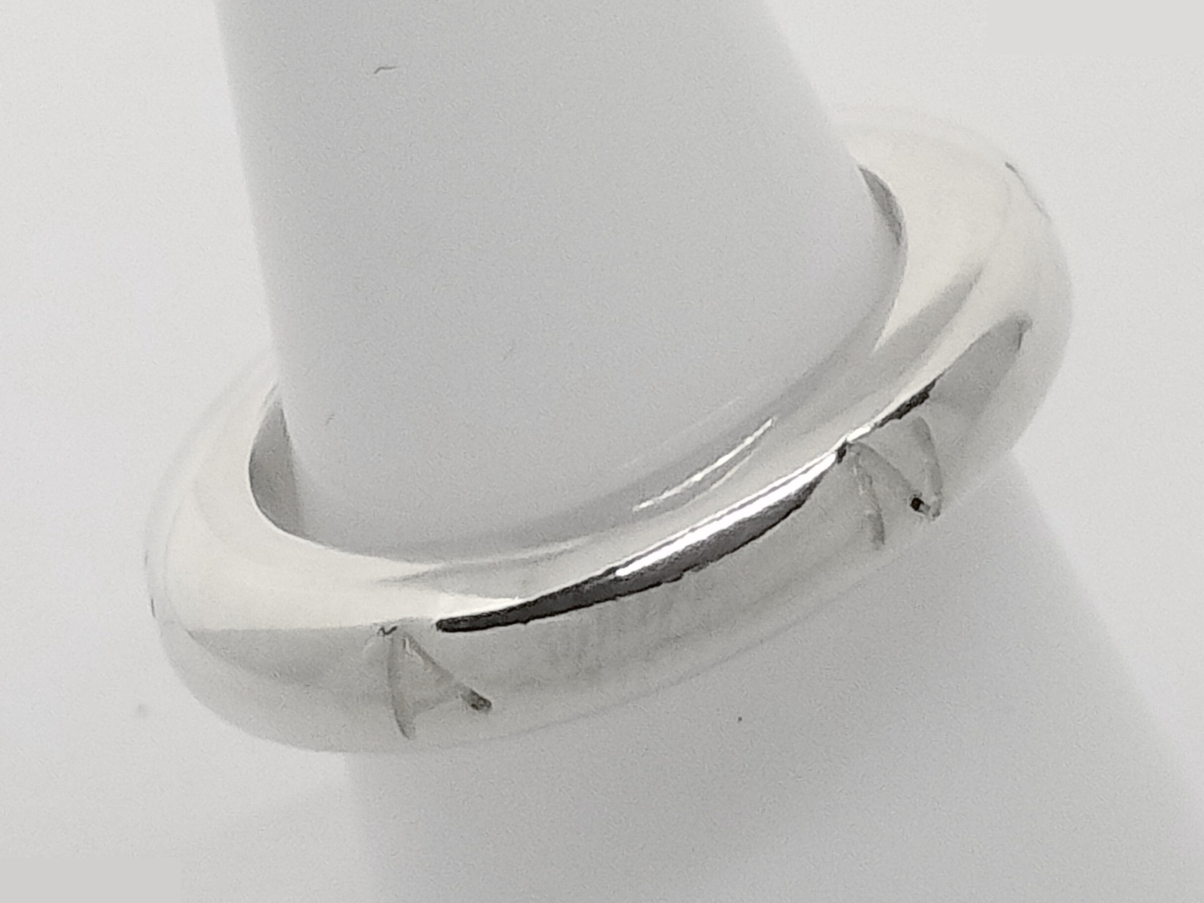 Logo 925 Silver Ring, Size #11.5, 8.8g — view 6