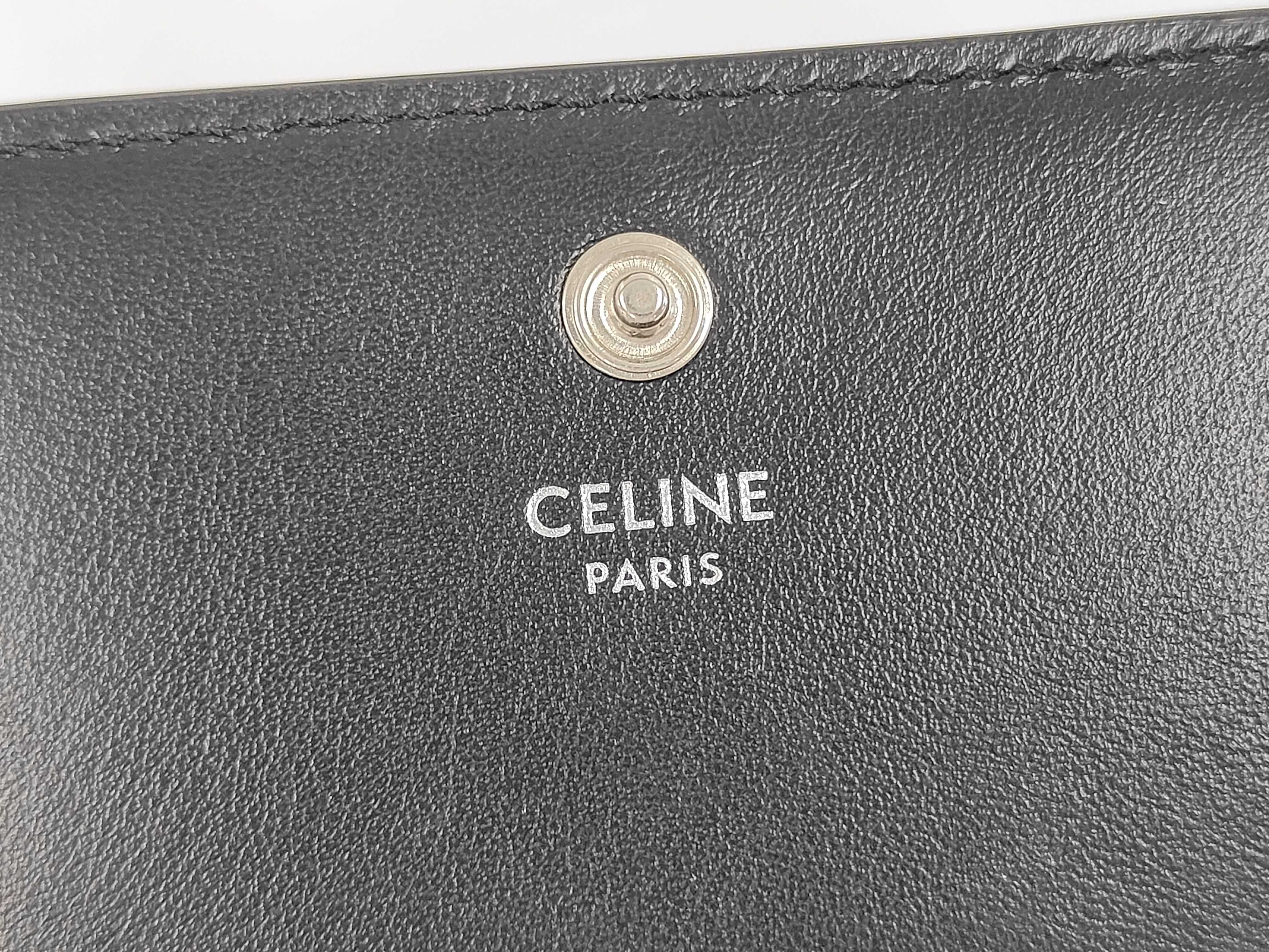 Triomphe Bi-fold Wallet, Black. Accessories: Box, Wallet. — view 7