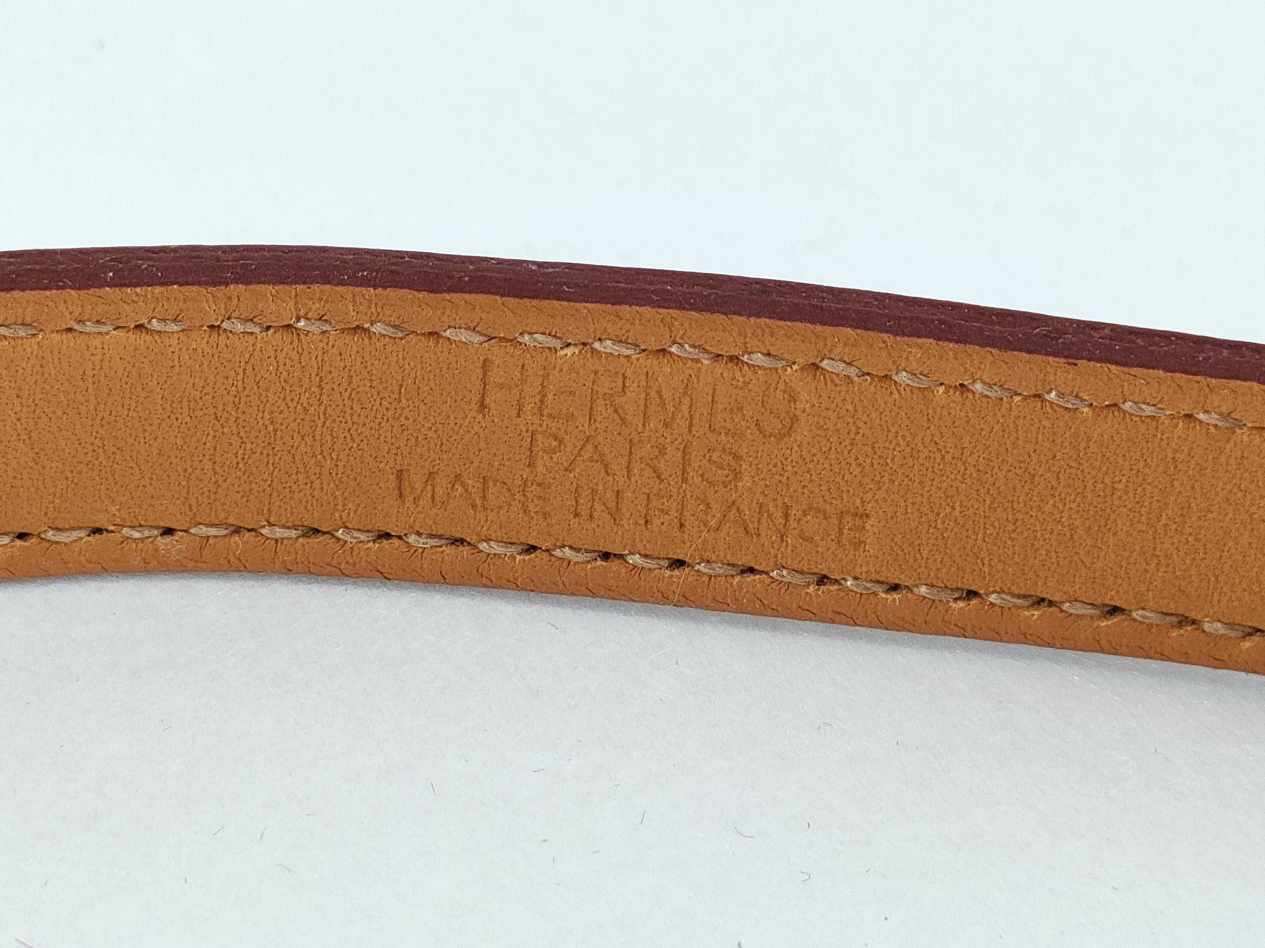 Kelly Double Tour Bracelet, Silver x Orange, Bracelet/Bangle — view 6