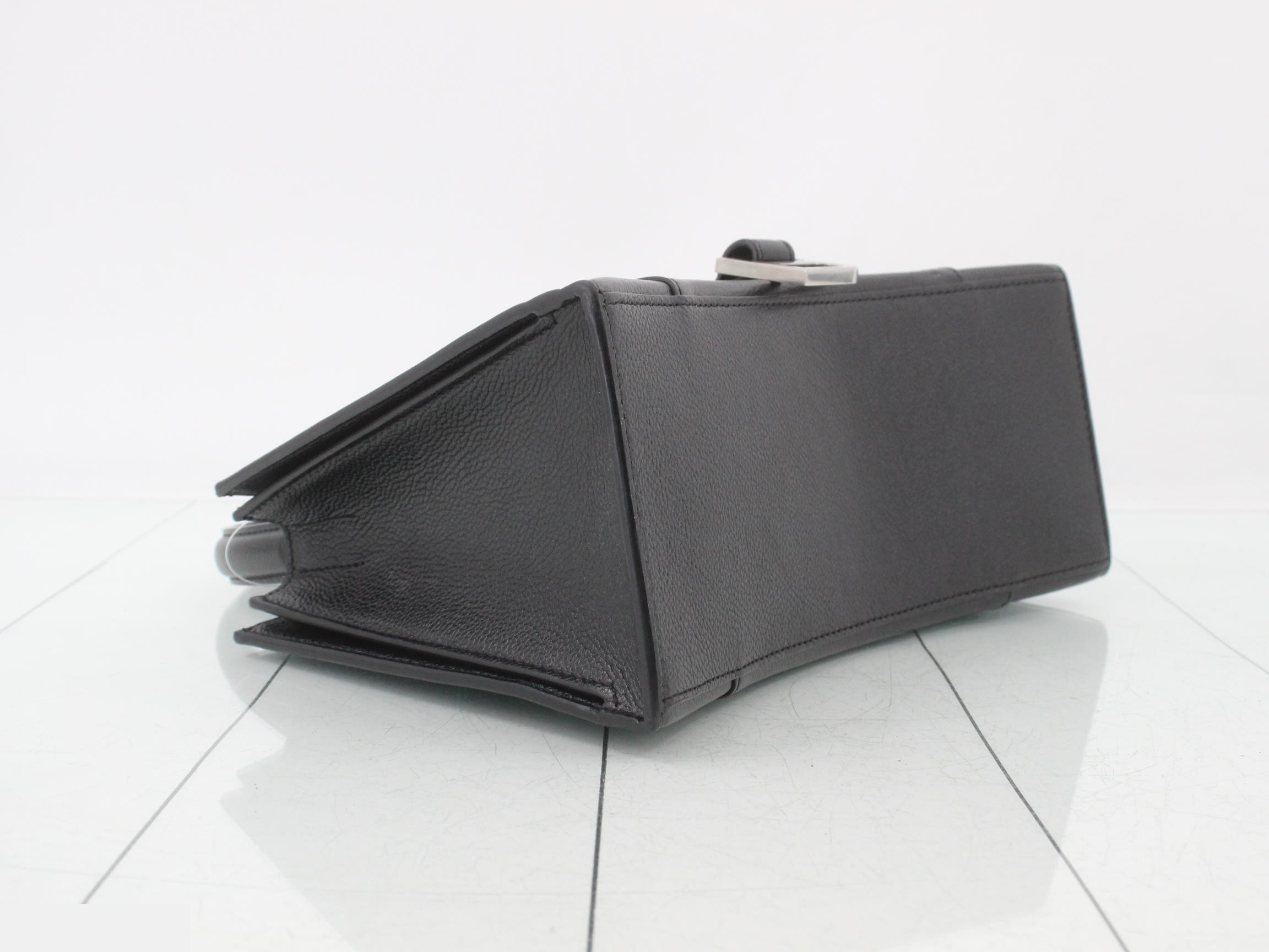 Hourglass 2-way Leather Handbag — view 5