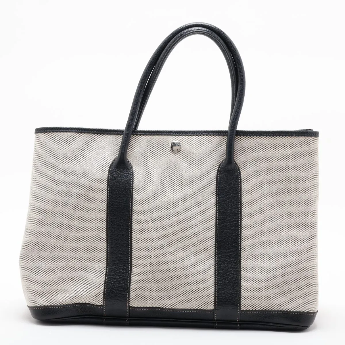 Garden Party 36 PM Toile H x Negonda Black Silver Hardware P: 2012 — view 2