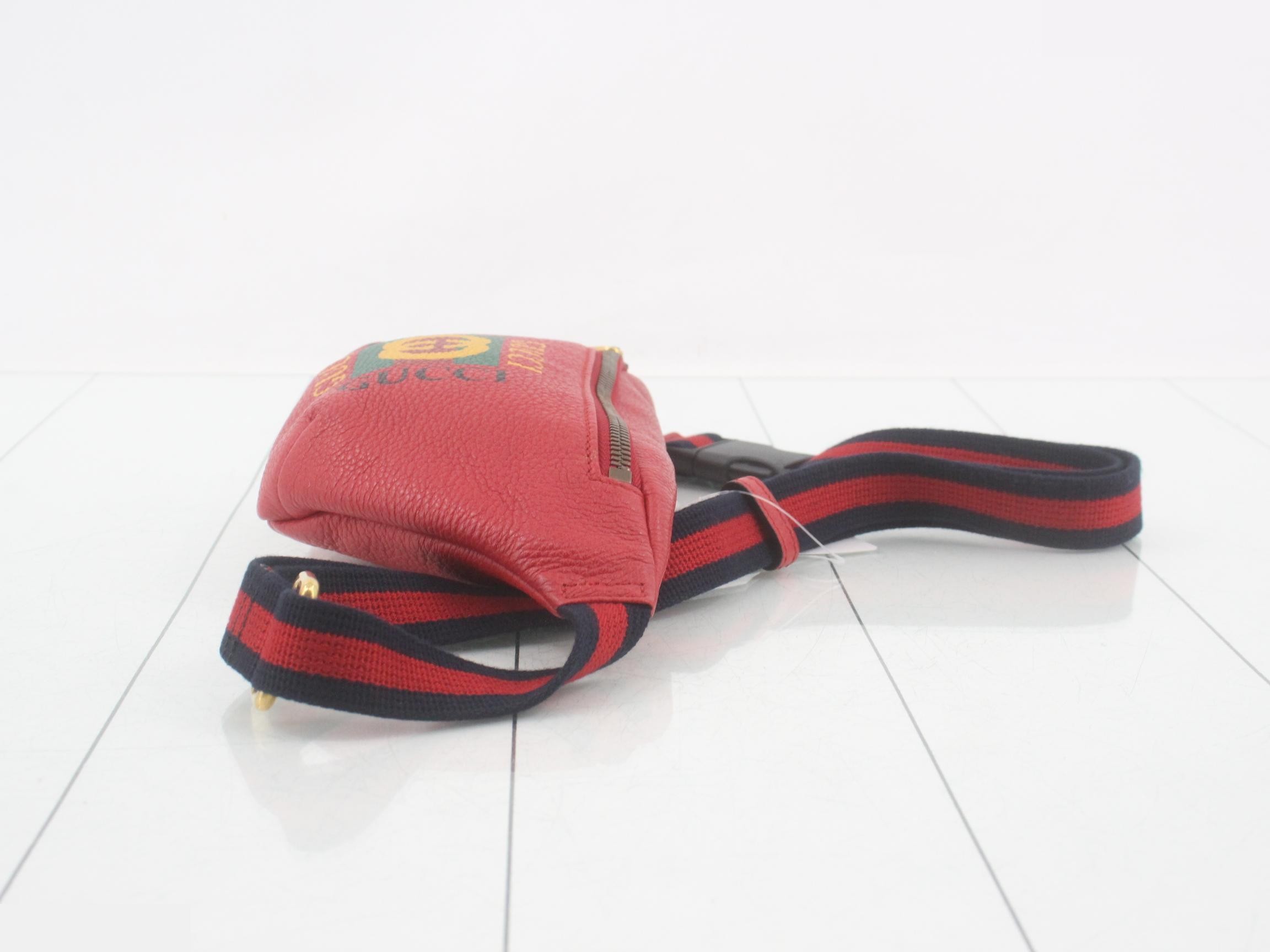 Sherry GG Leather Waist Bag — view 3