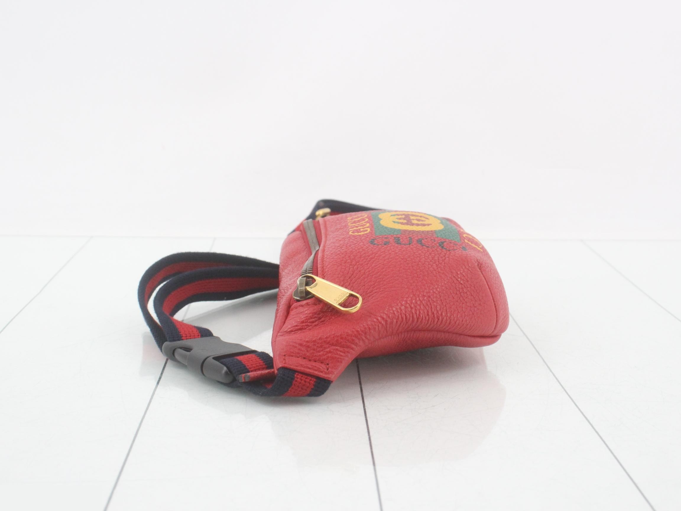 Sherry GG Leather Waist Bag — view 4