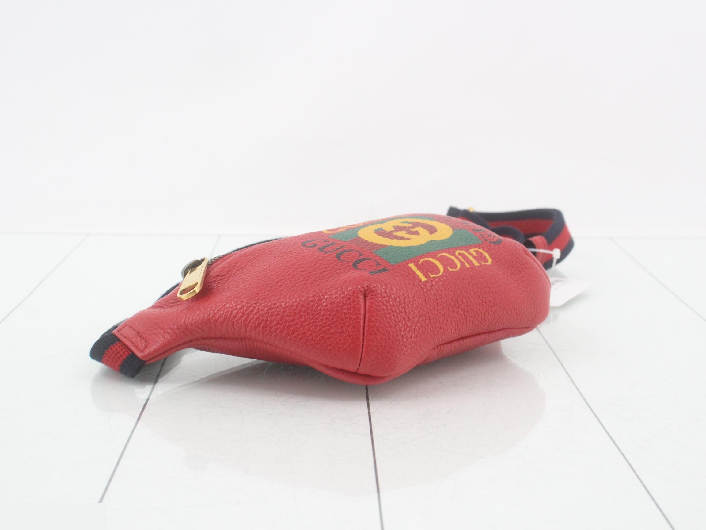 Sherry GG Leather Waist Bag — view 5