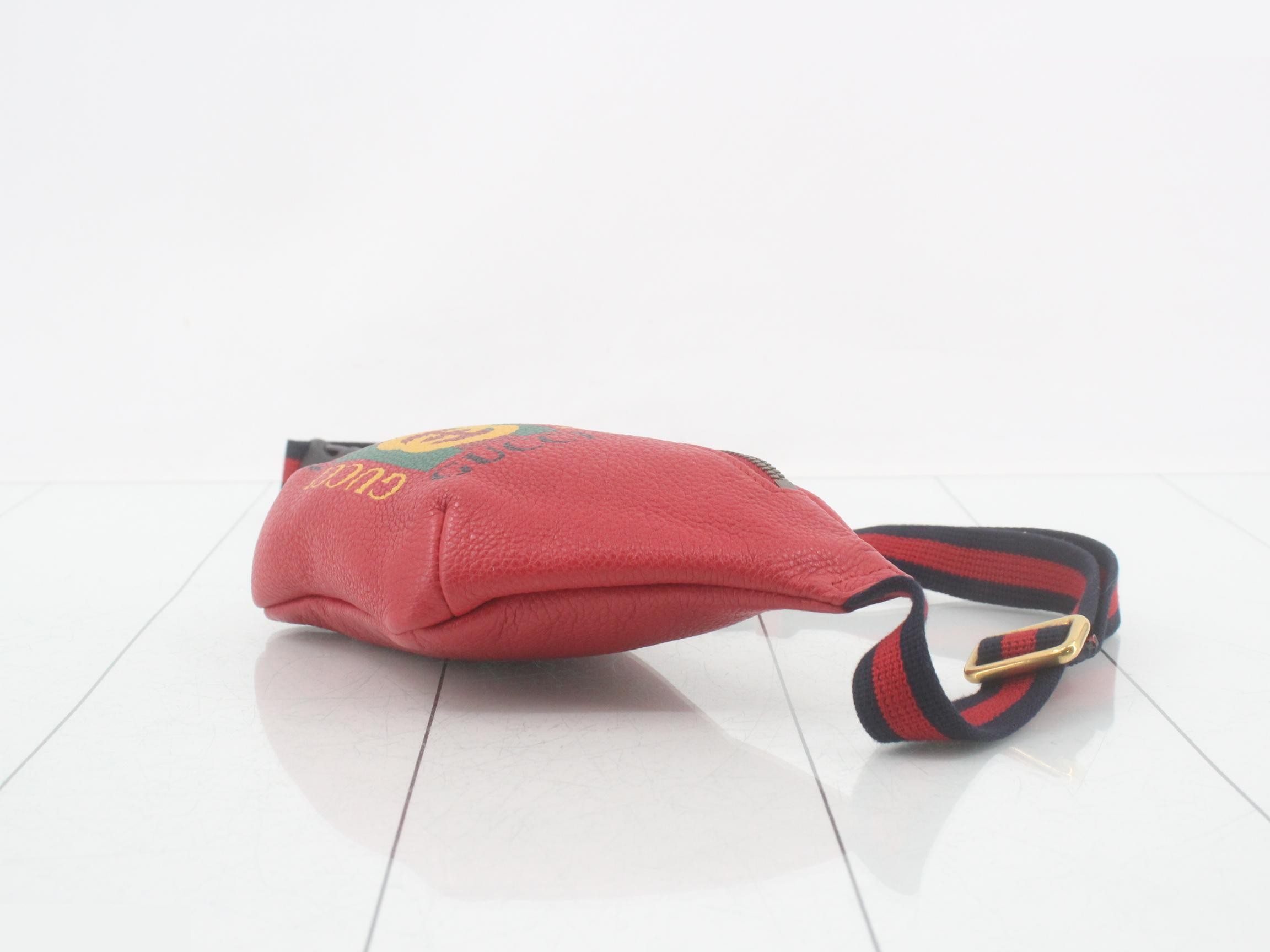 Sherry GG Leather Waist Bag — view 6