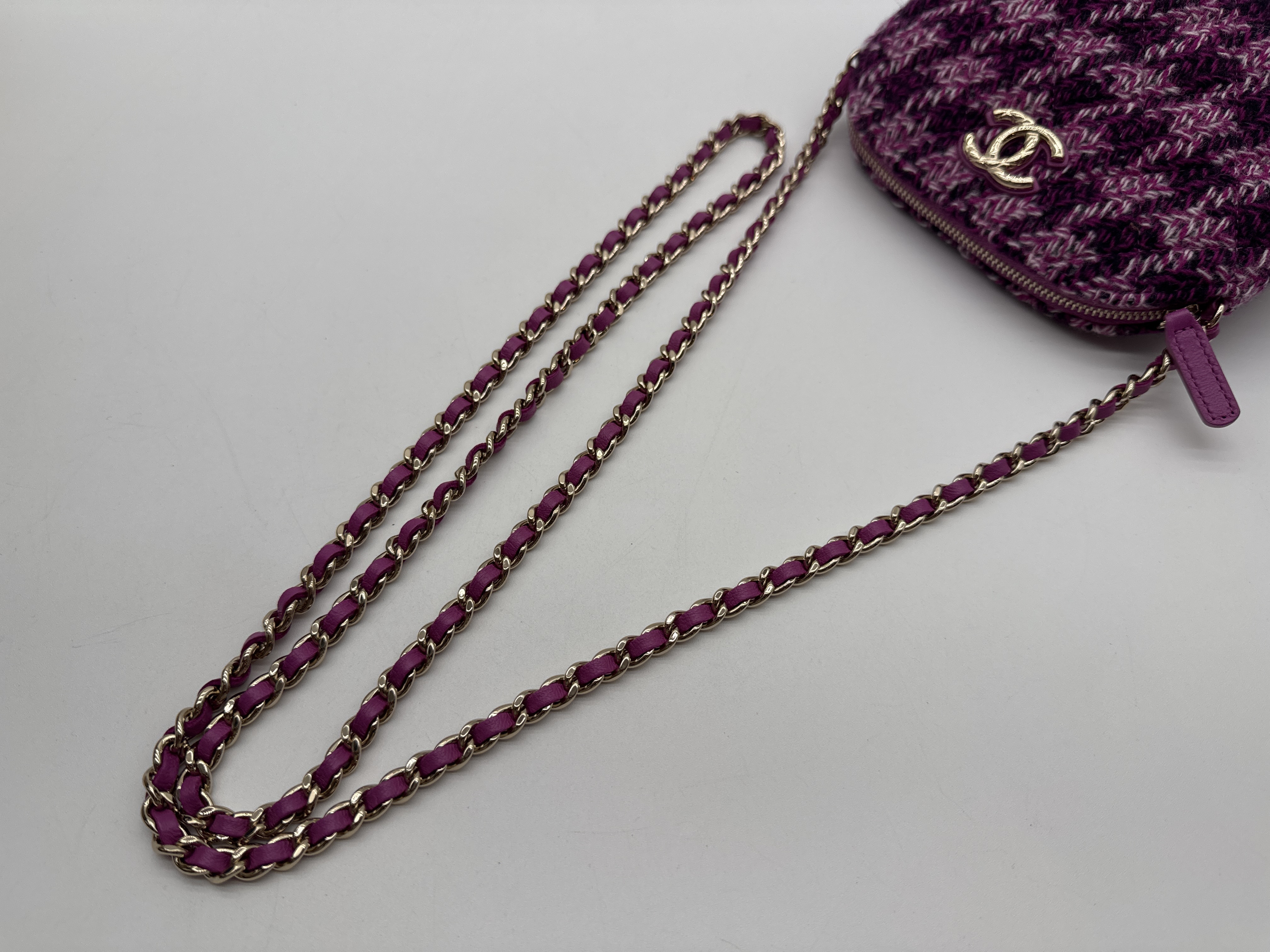 tweed shoulder bag — view 9