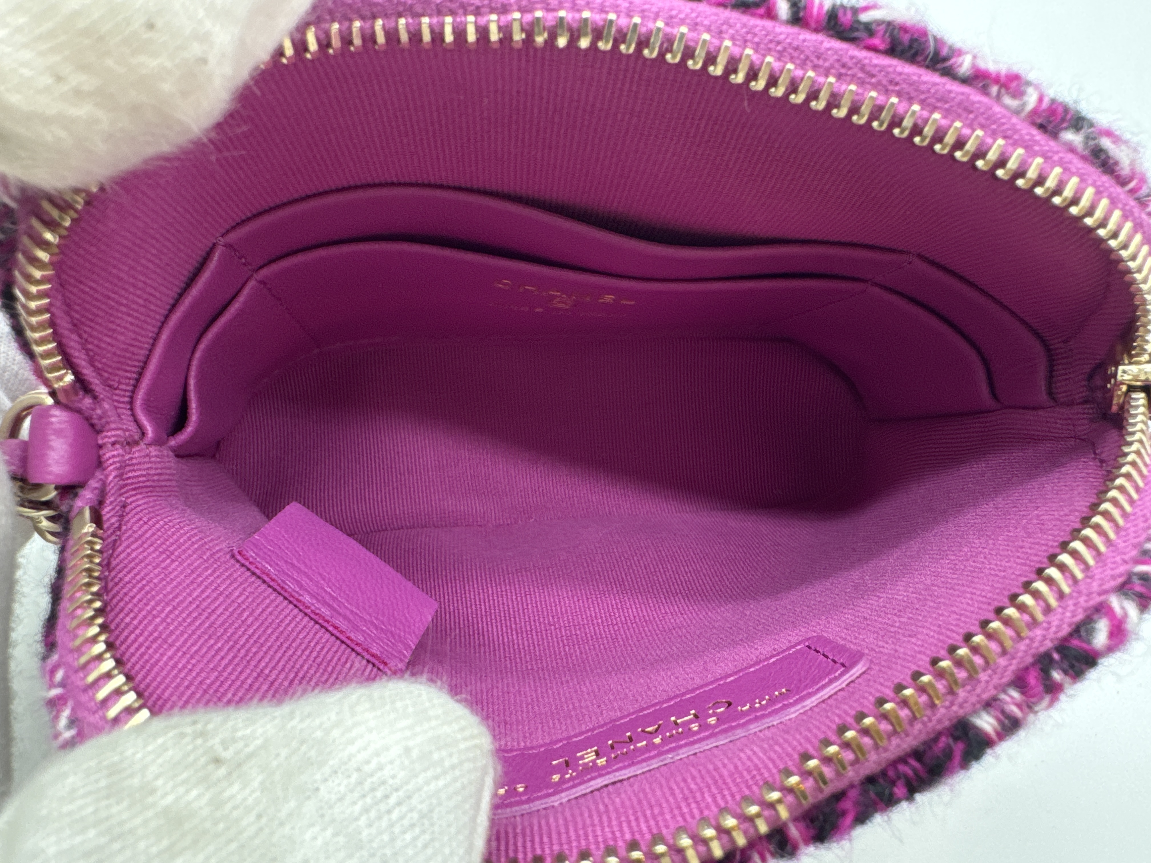 tweed shoulder bag — view 10