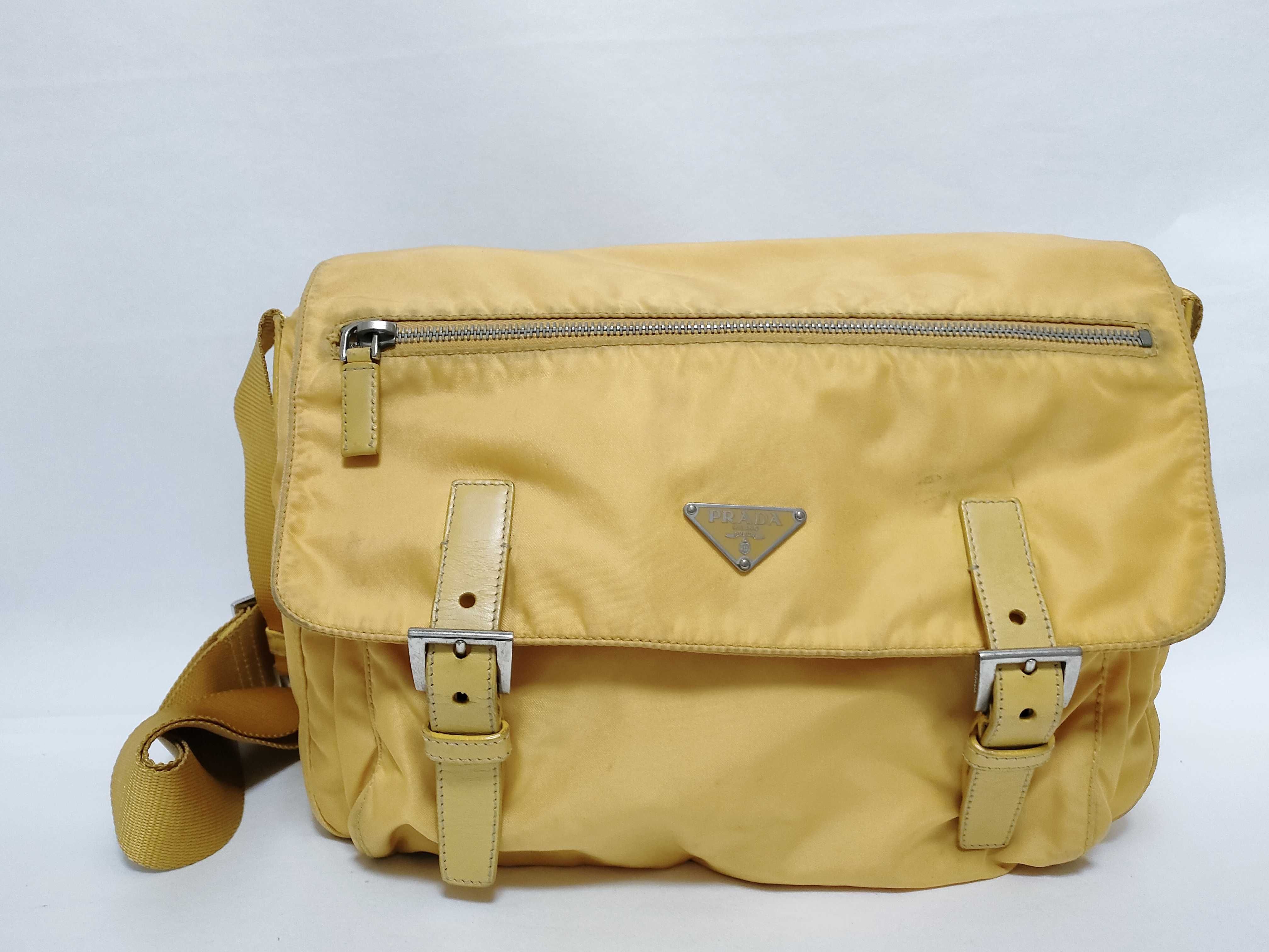 Nylon Prada Messenger Shoulder Bag