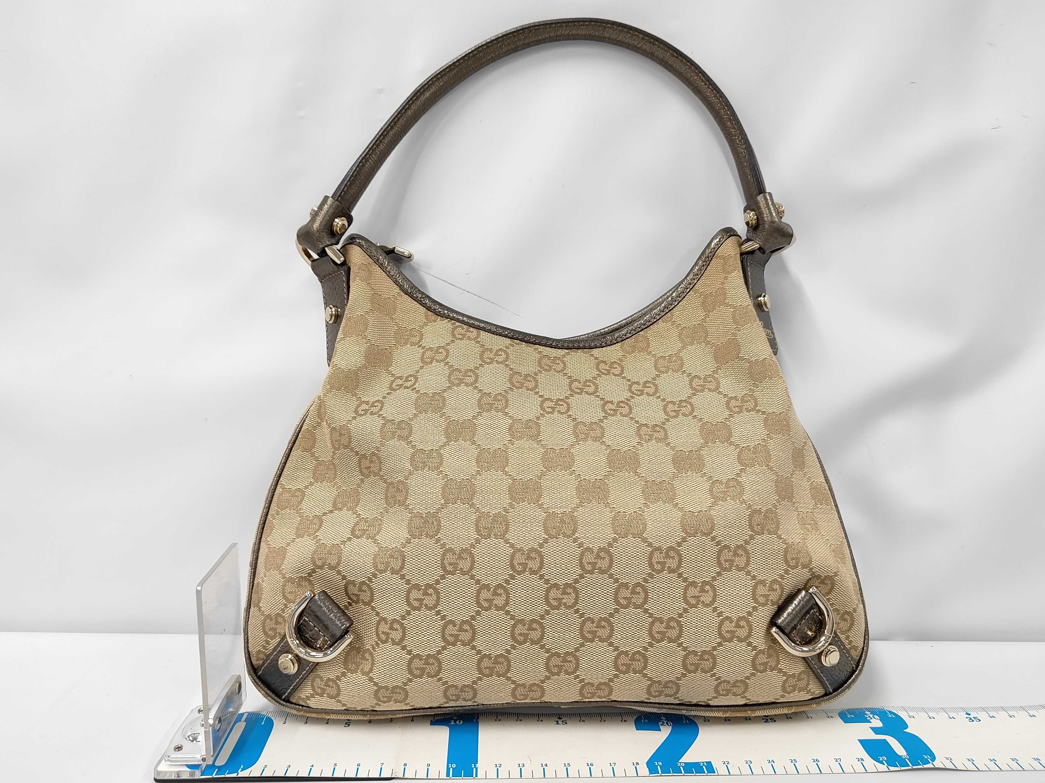 Abbey GG Canvas Handbag One-Shoulder Bag — view 2