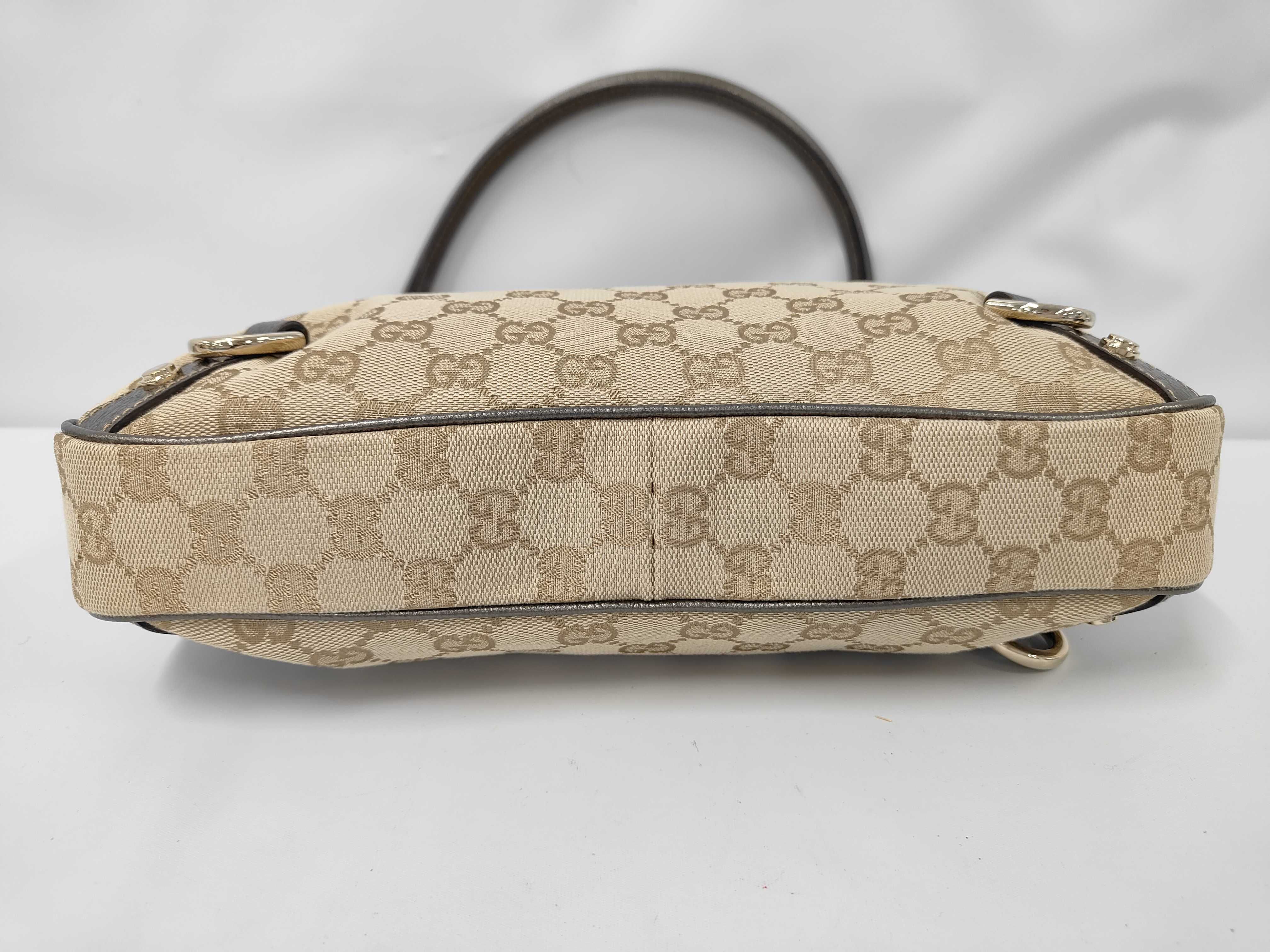 Abbey GG Canvas Handbag One-Shoulder Bag — view 3