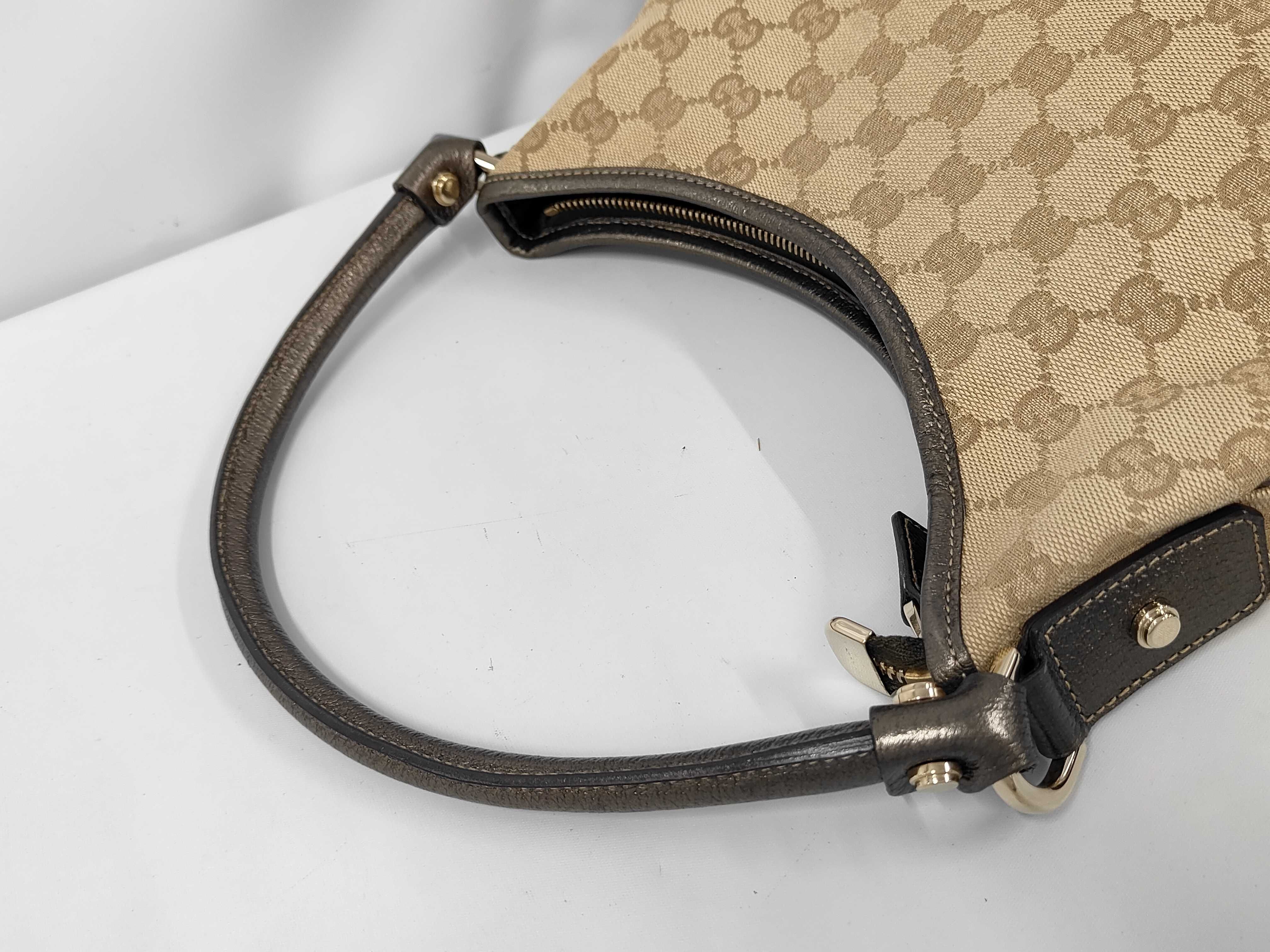 Abbey GG Canvas Handbag One-Shoulder Bag — view 5