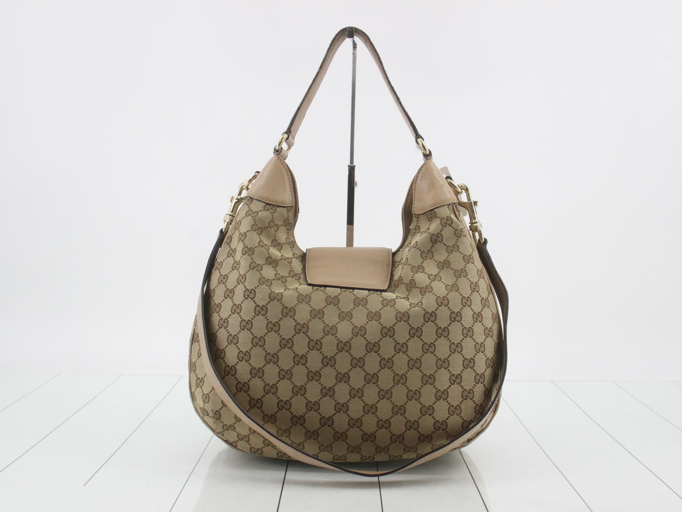 GG Canvas Interlocking Shoulder Bag — view 2