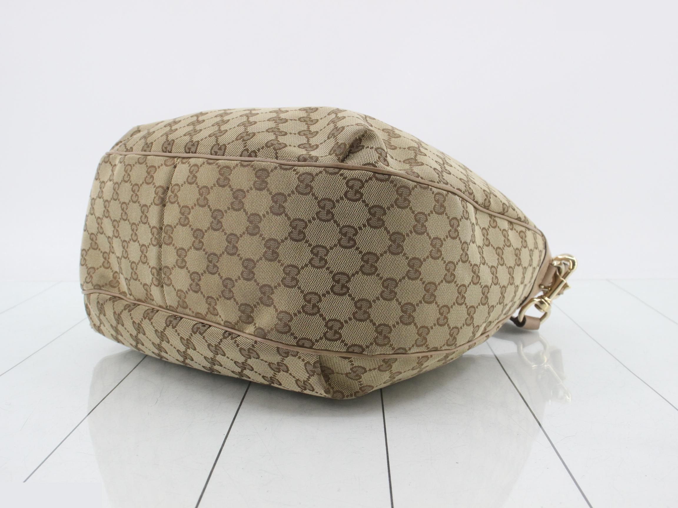 GG Canvas Interlocking Shoulder Bag — view 6