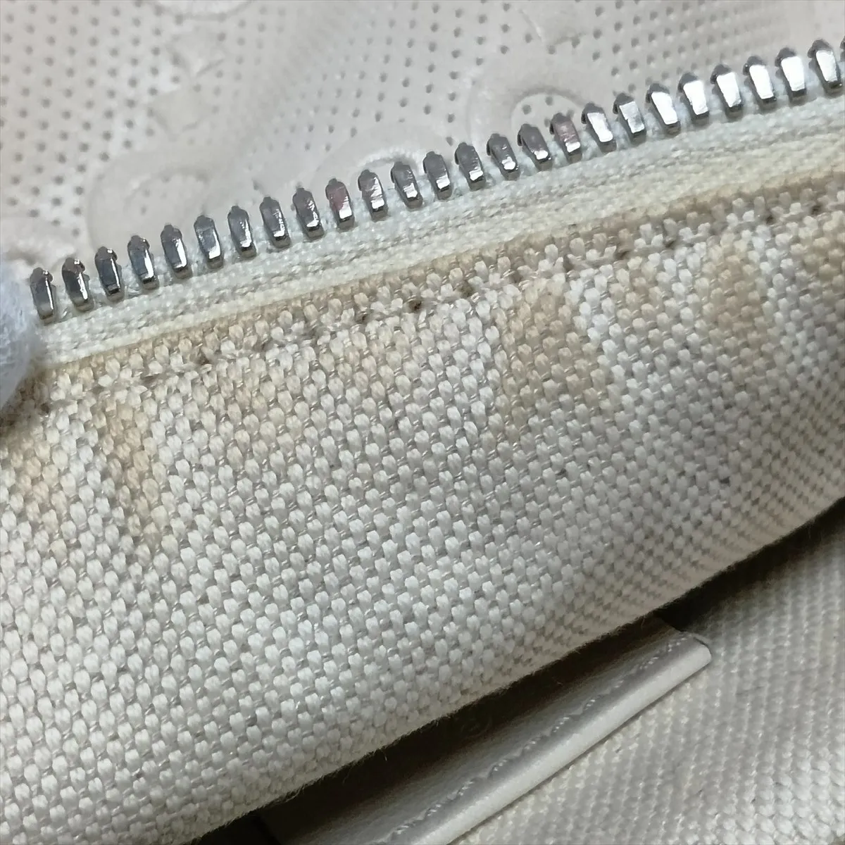 GG Embossed 658582 Perforated Leather Body Bag, White — view 12
