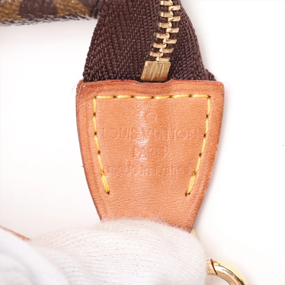 Monogram Pochette Accessoires M51980 BJ0071 Brown (with alternative strap) — view 9