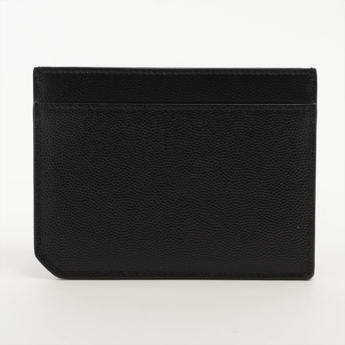Leather Card Case, Black, 607914 — view 2