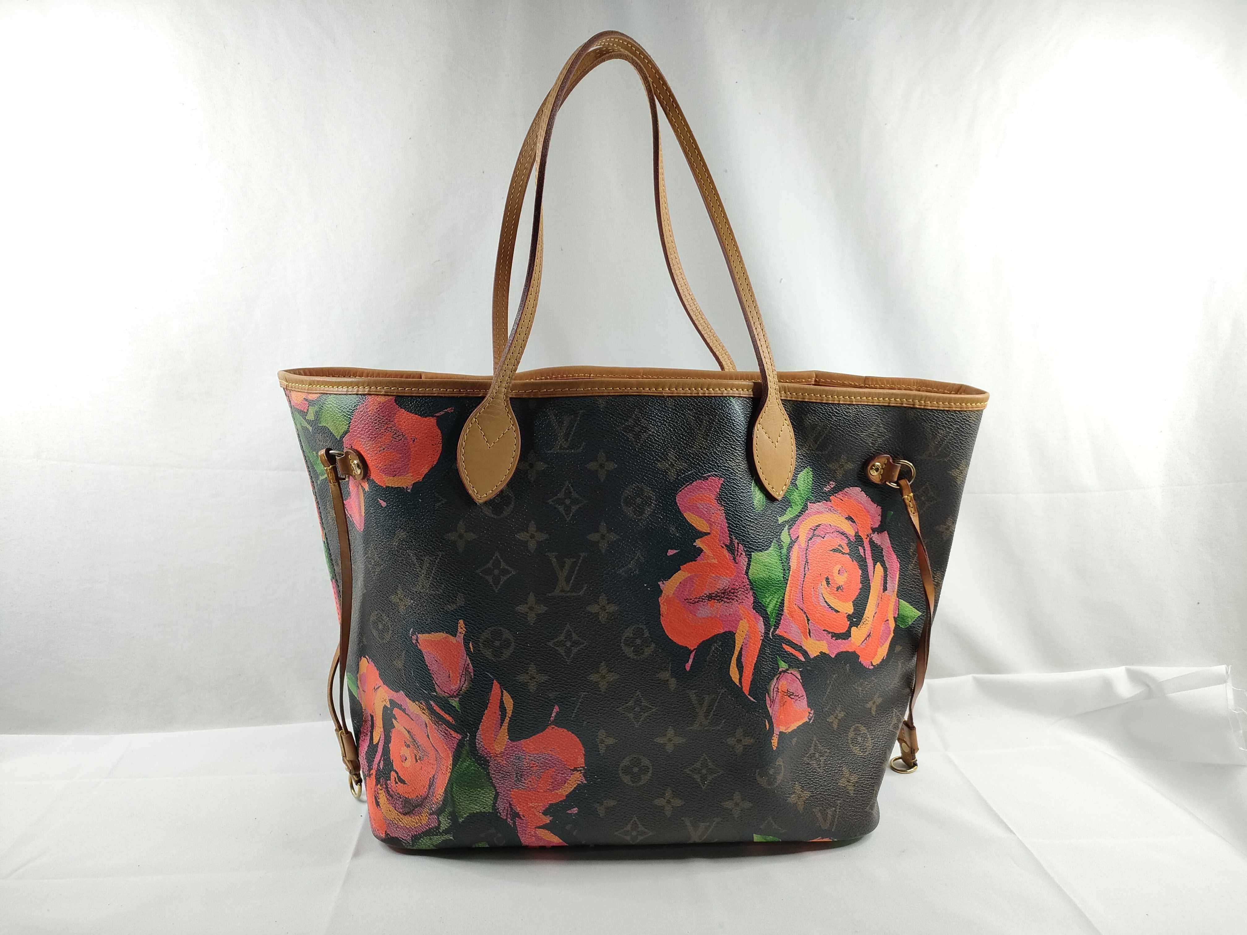 LV Monogram Rose Neverfull M48613 Tote Bag