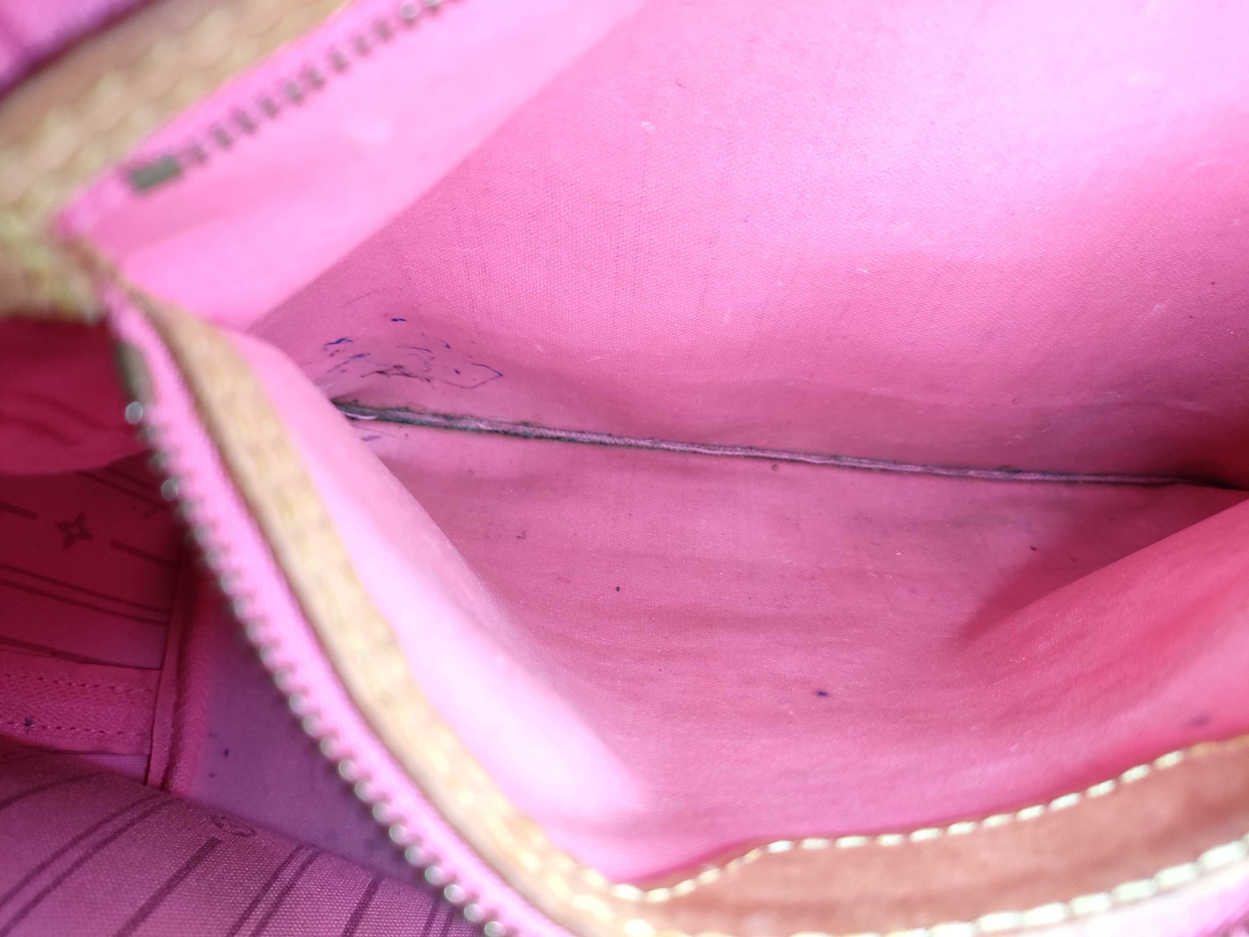 LV Monogram Rose Neverfull M48613 Tote Bag — view 11
