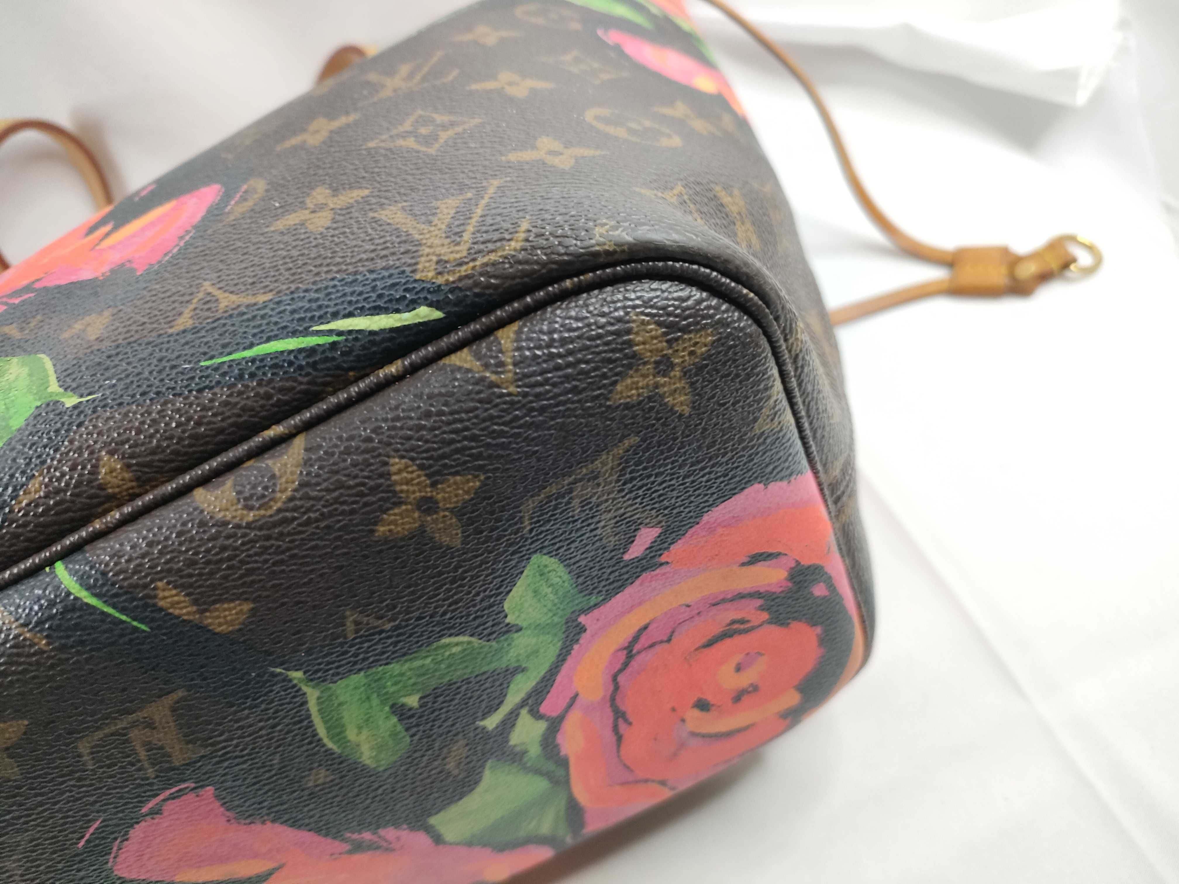 LV Monogram Rose Neverfull M48613 Tote Bag — view 5