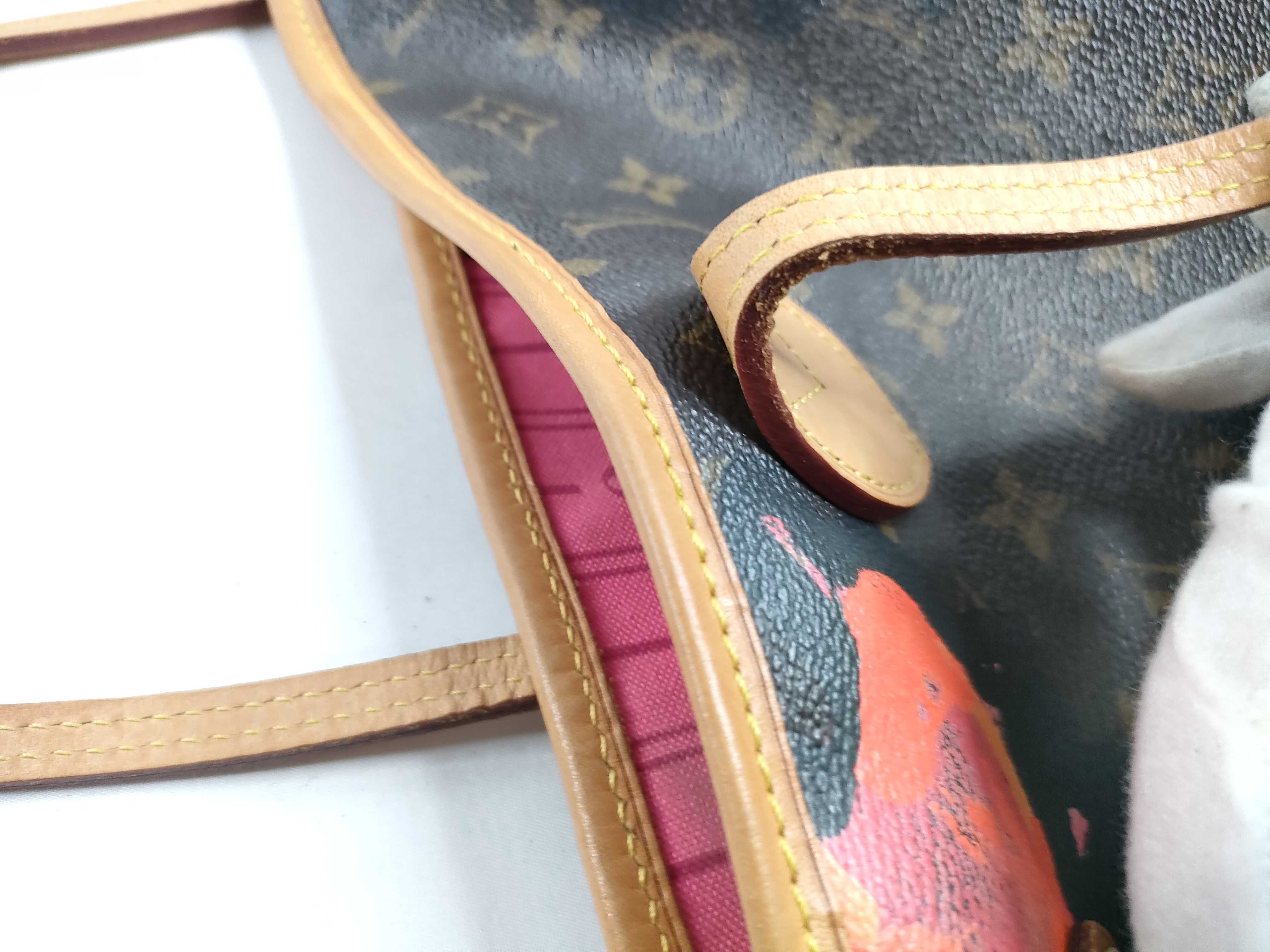 LV Monogram Rose Neverfull M48613 Tote Bag — view 8