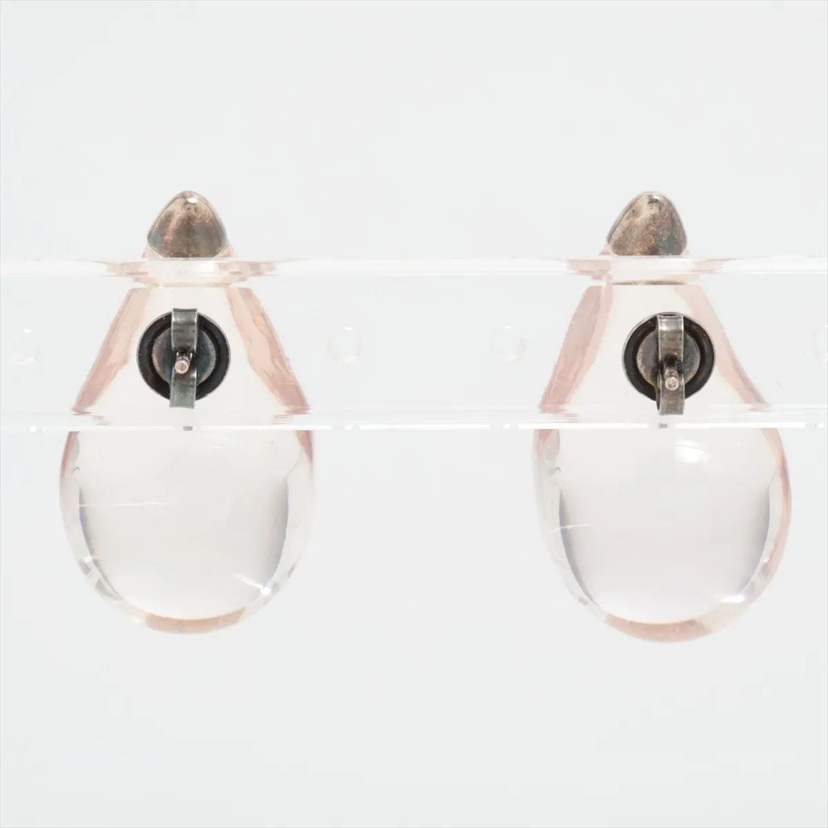 Teardrop Earrings (Pair) 925 x Resin 16.3g Silver — view 3