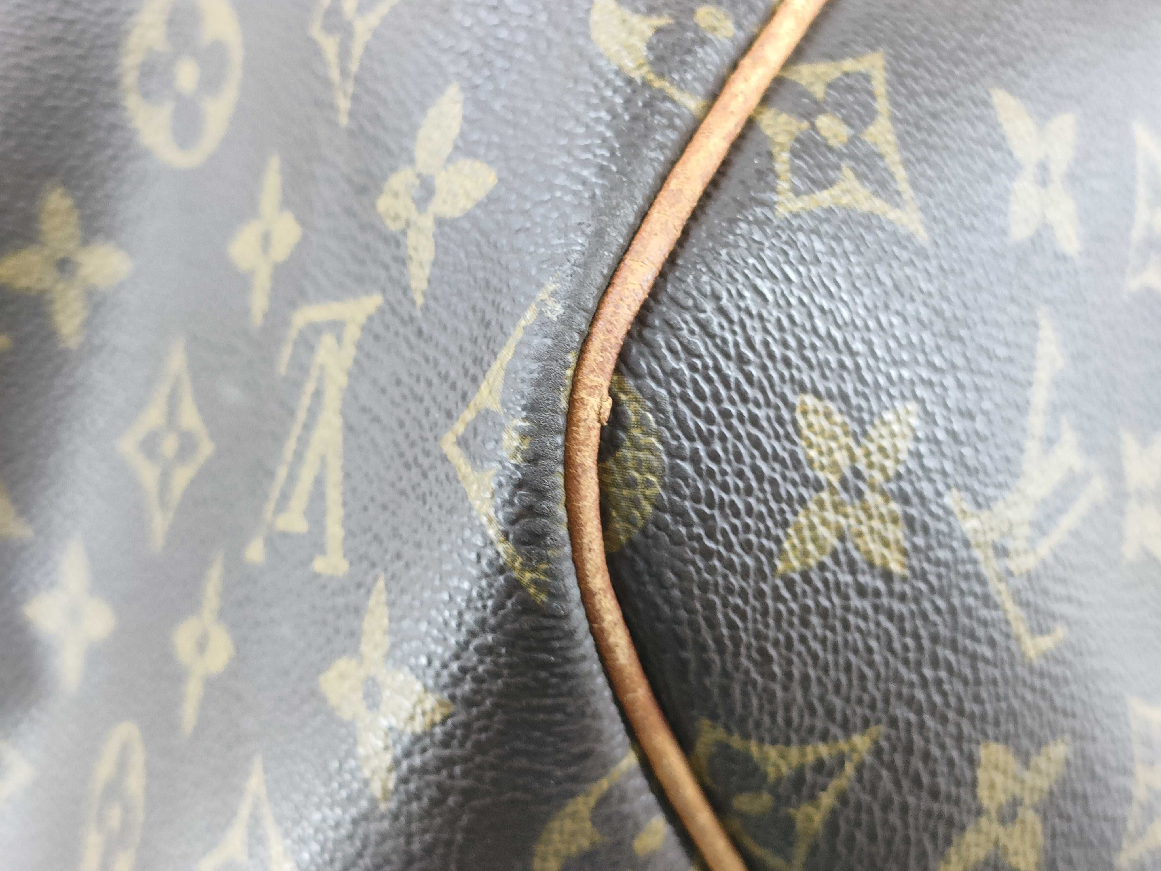 Monogram Keepall 55 Bandoulière M41414 Brown VI8912 Boston Bag — view 5