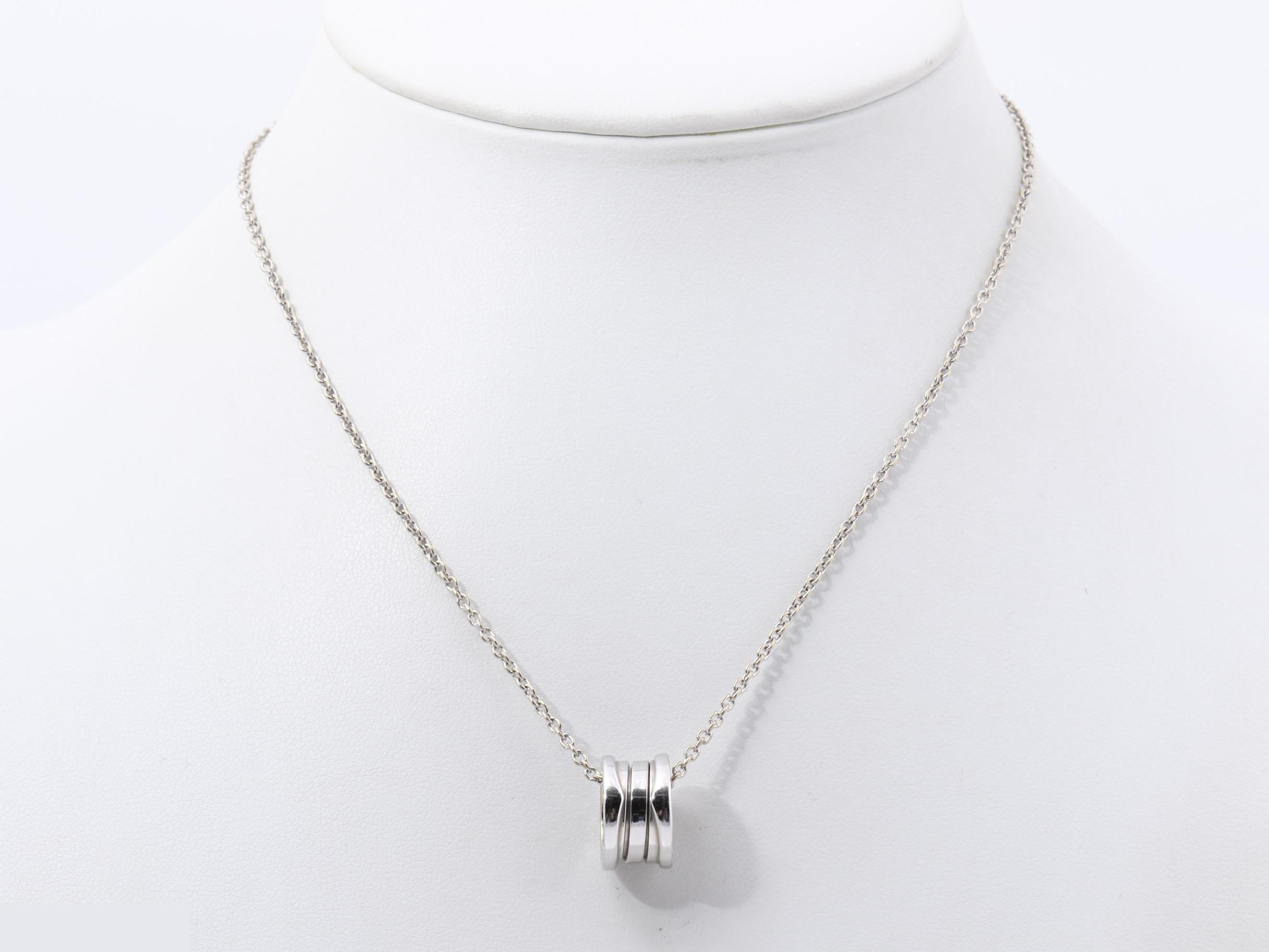 B.zero1 Necklace, Ag750wg (11.6g), approx. 40cm — view 6