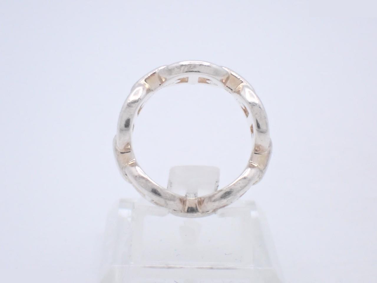 Ring, "Chaine d'Ancre," Enchainée, #11, Ag925/5.4g — view 3