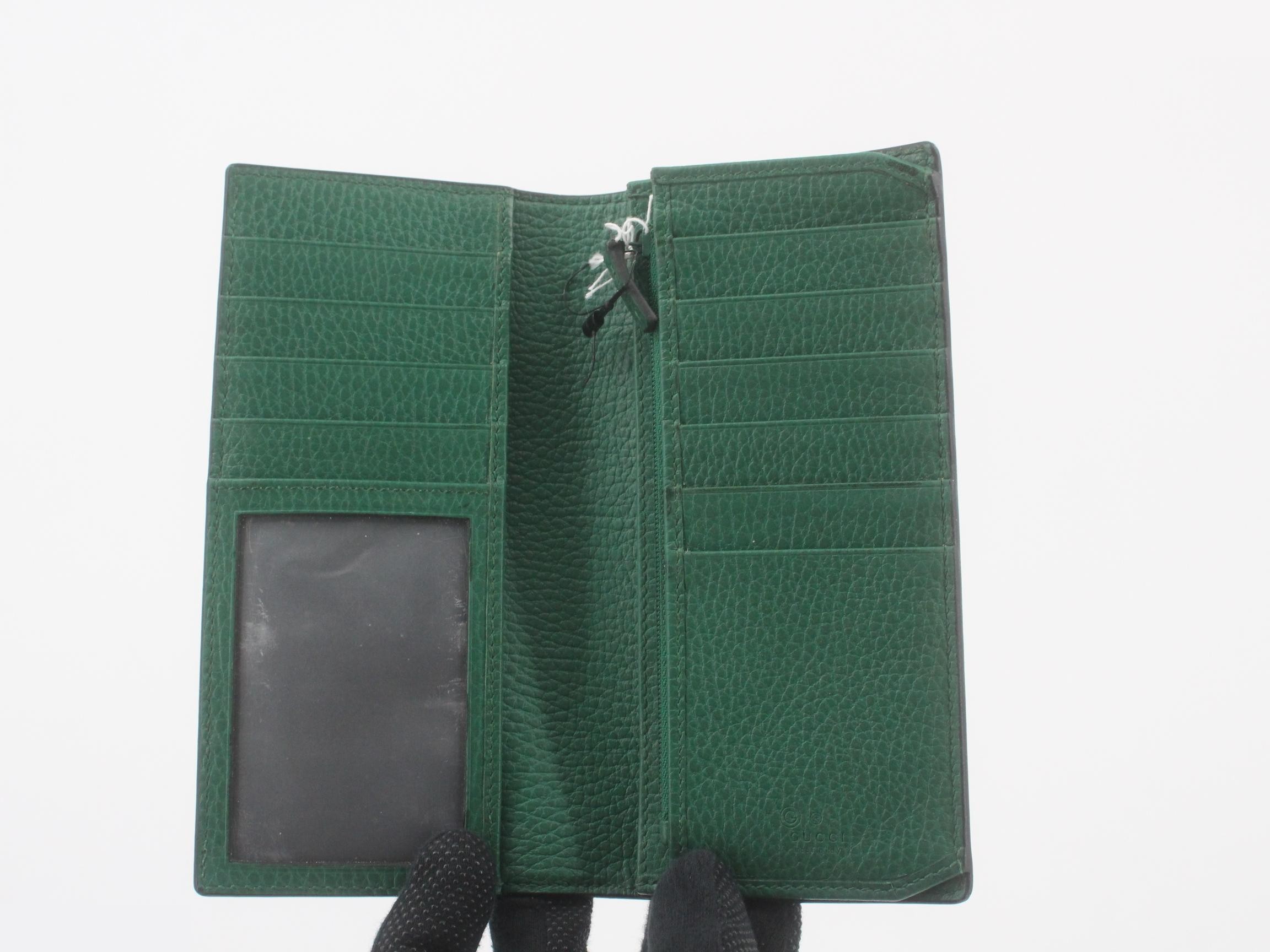 Long wallet, black, leather — view 4