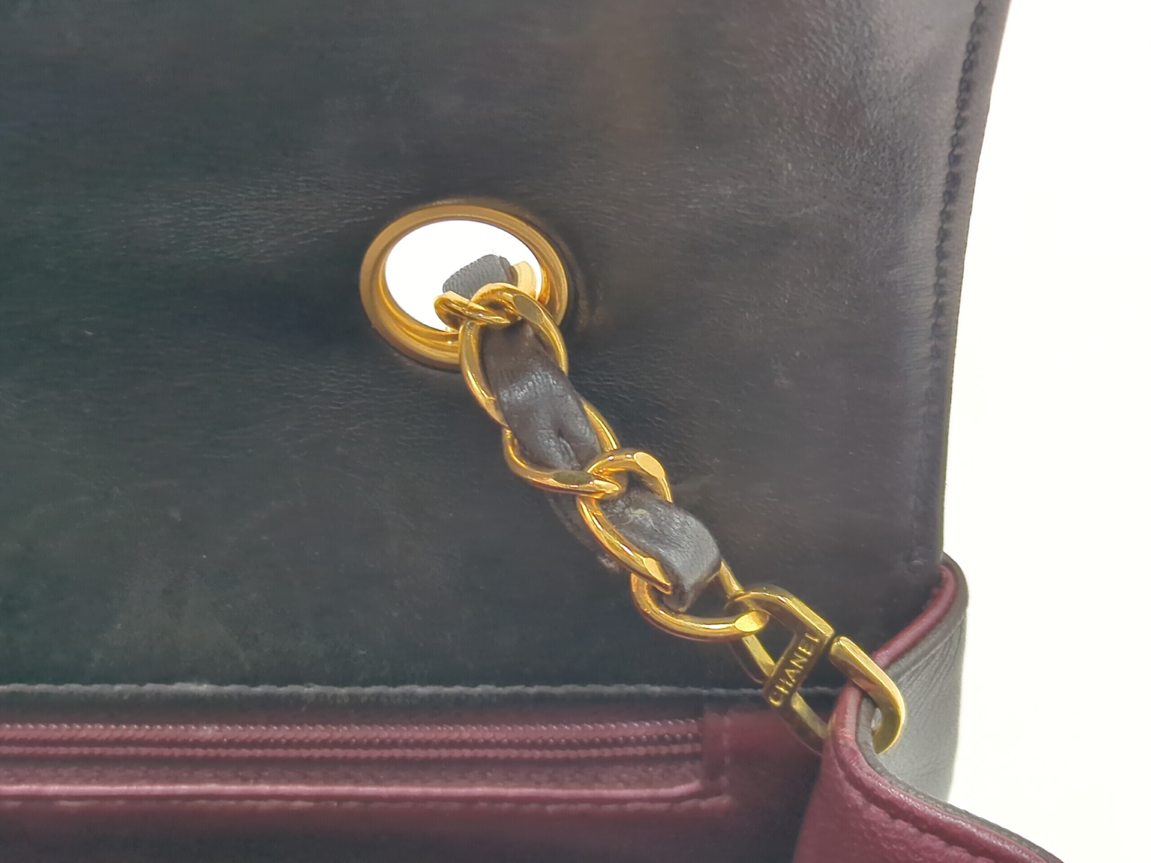 Lambskin Diana 22 Black Gold Hardware Serial Number 3 Shoulder Bag — view 8