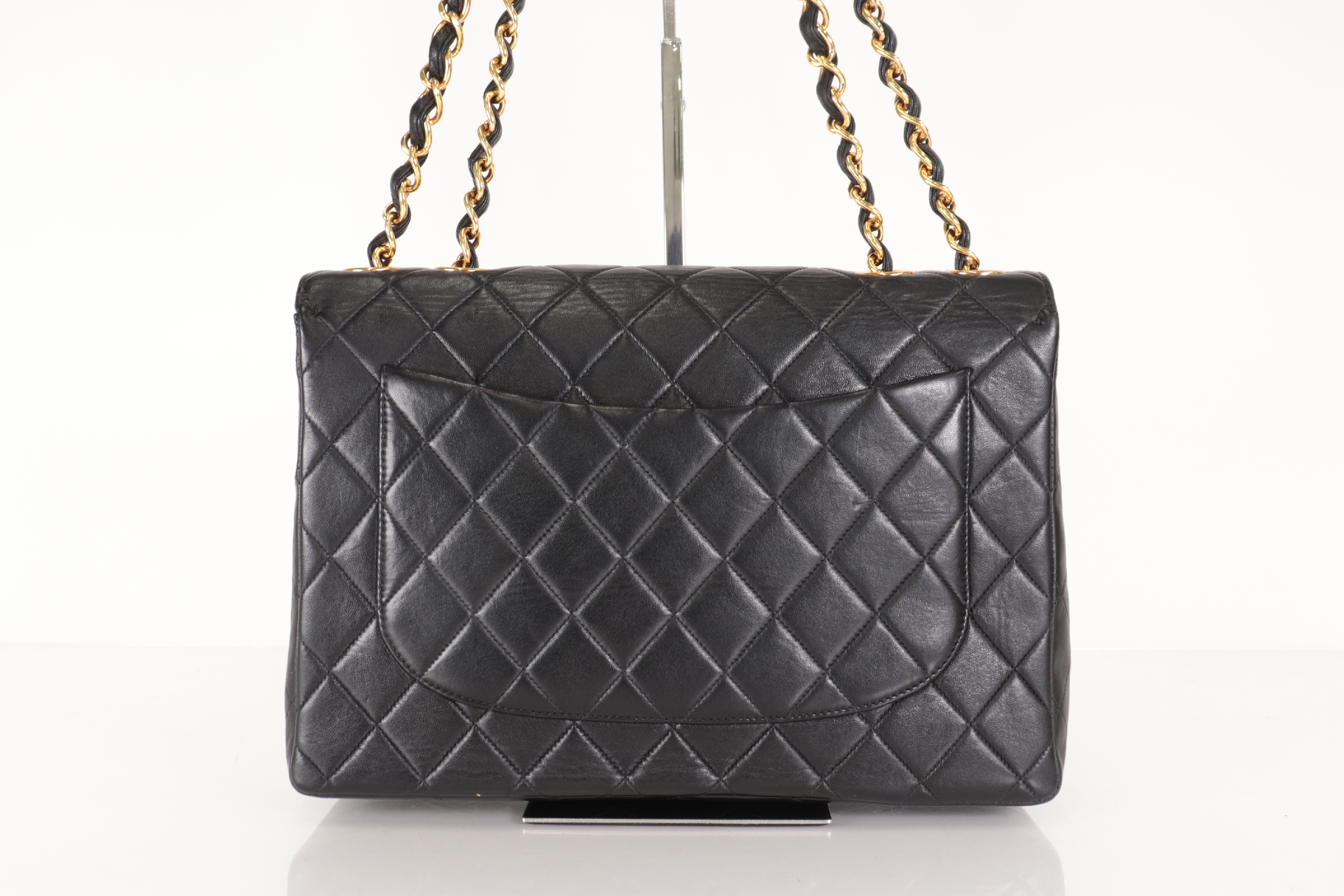 Medium Matelassé Lambskin Chain Shoulder Bag (Series 5) — view 2