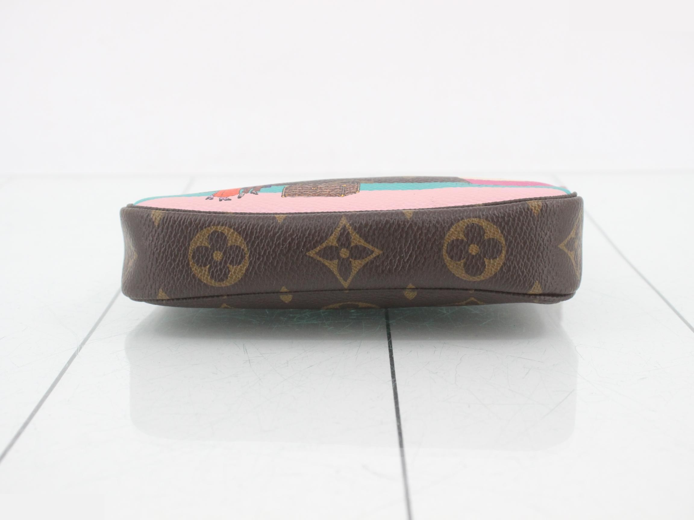 M62141 Monogram Mini Pochette Accessoires Accessory Pouch — view 3