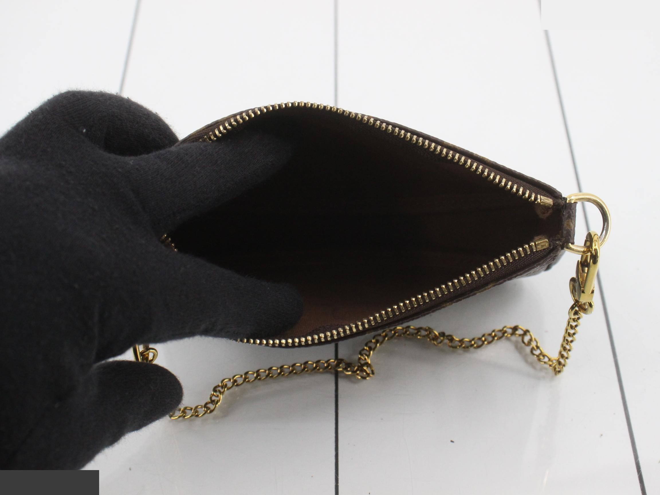 M62141 Monogram Mini Pochette Accessoires Accessory Pouch — view 4