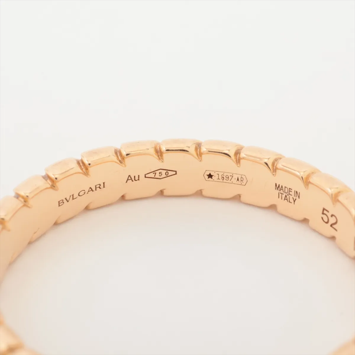 Spiga Ring 750 (PG) 3.3g 52 M5T488 Dents and distortions — view 3