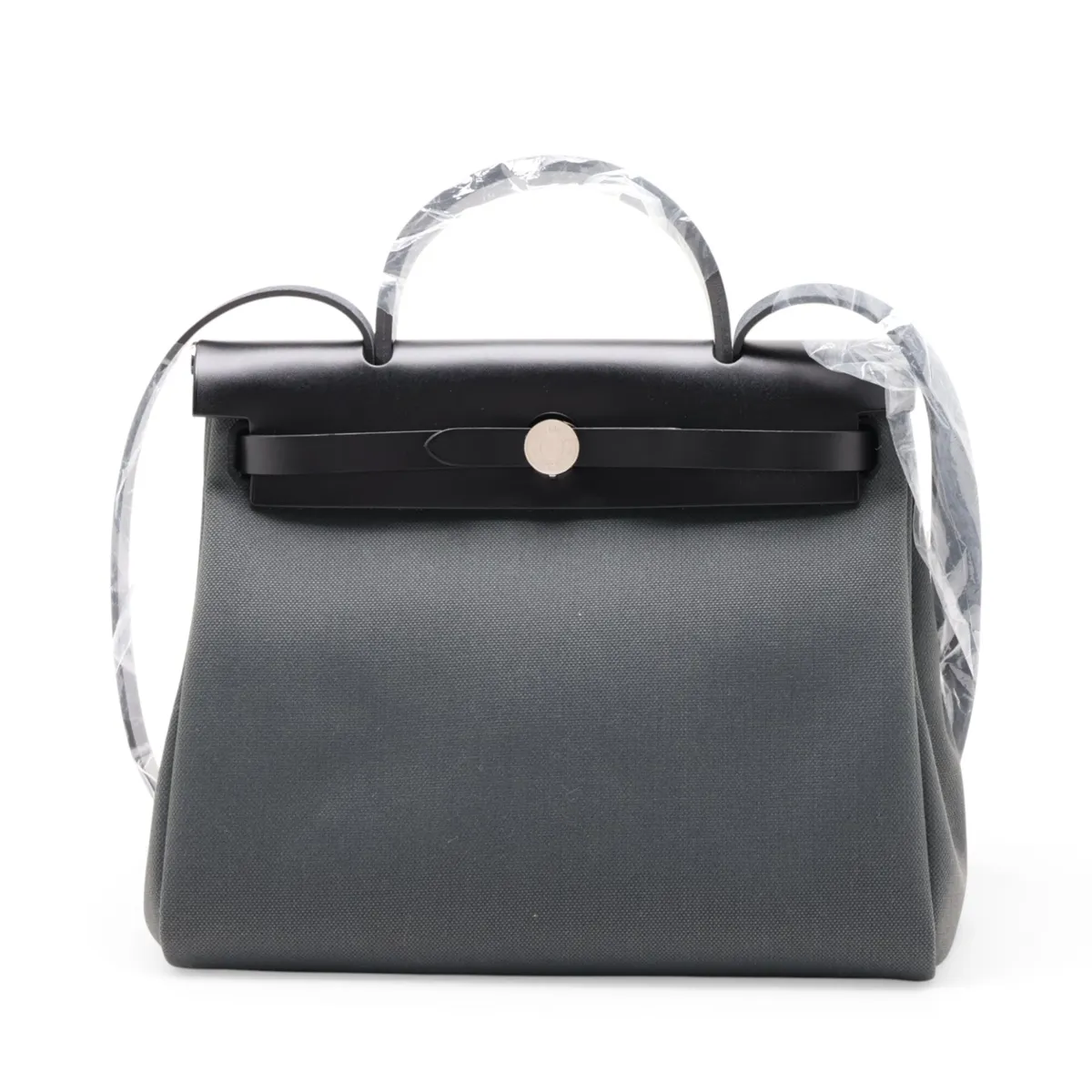 Herbag Zip PM Toile Military x Vache Hunter Black x Green Silver Hardware B: 2023