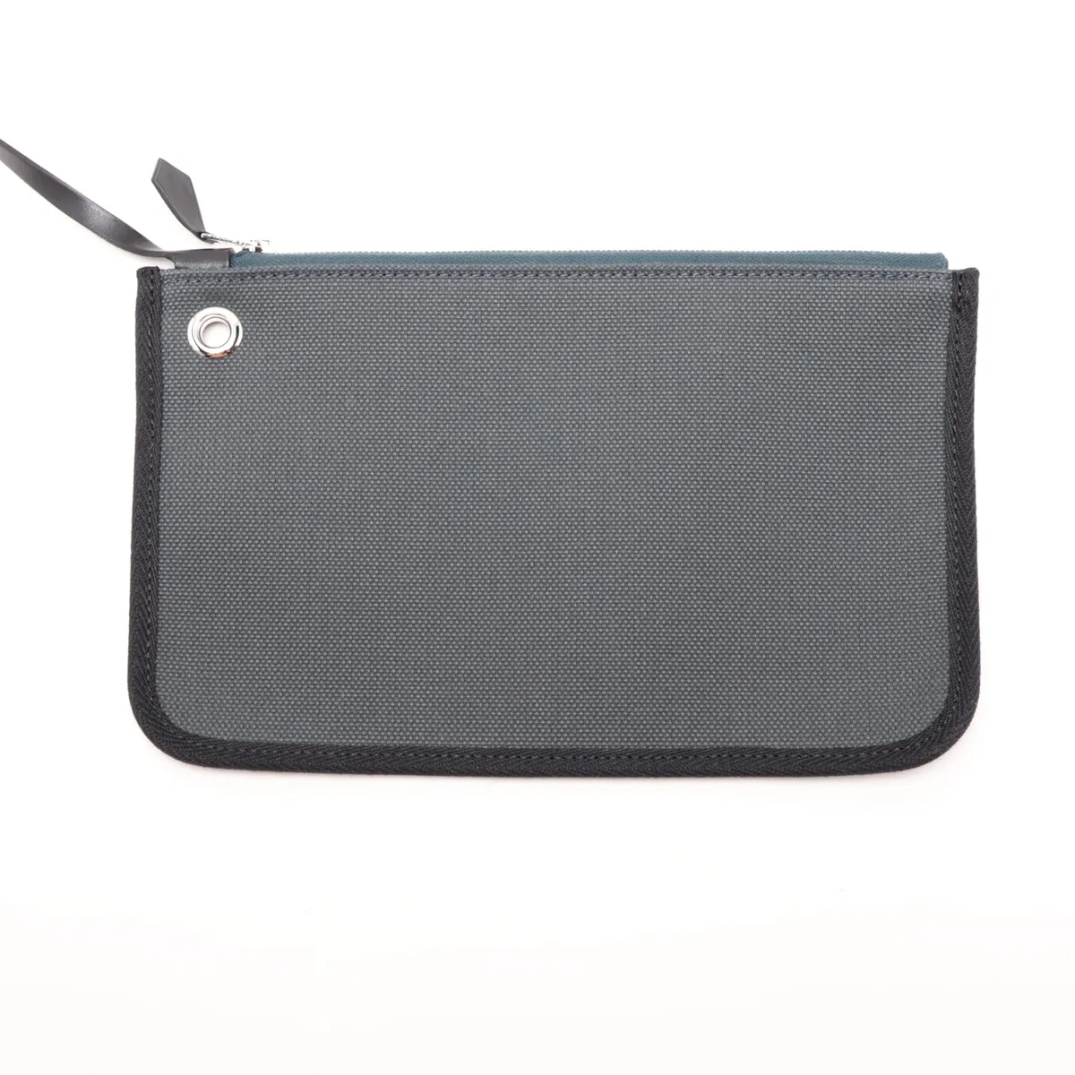 Herbag Zip PM Toile Military x Vache Hunter Black x Green Silver Hardware B: 2023 — view 12