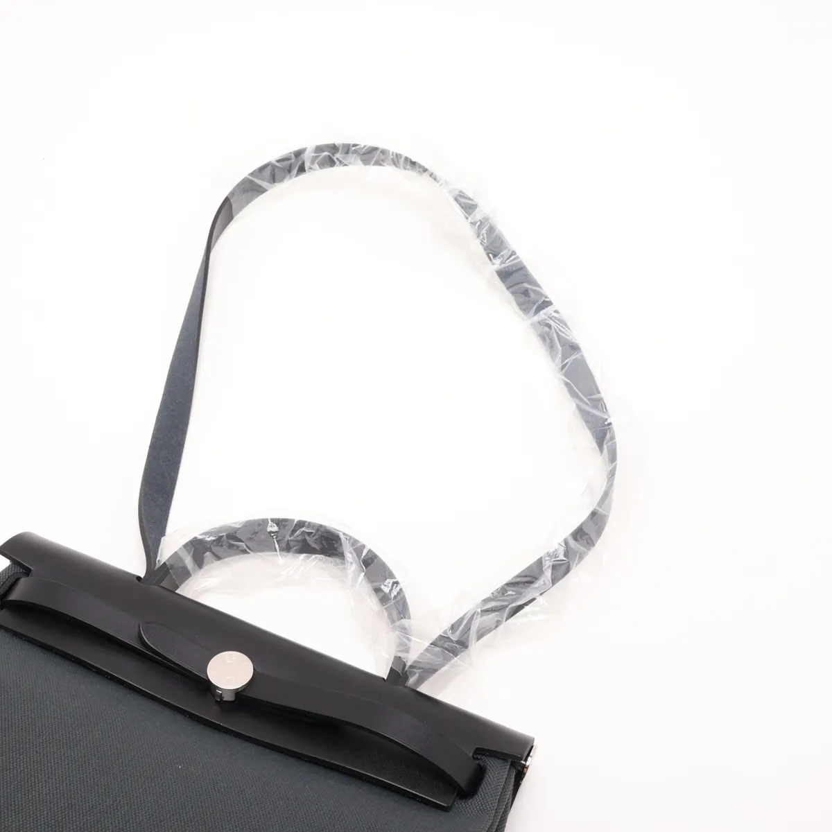 Herbag Zip PM Toile Military x Vache Hunter Black x Green Silver Hardware B: 2023 — view 7