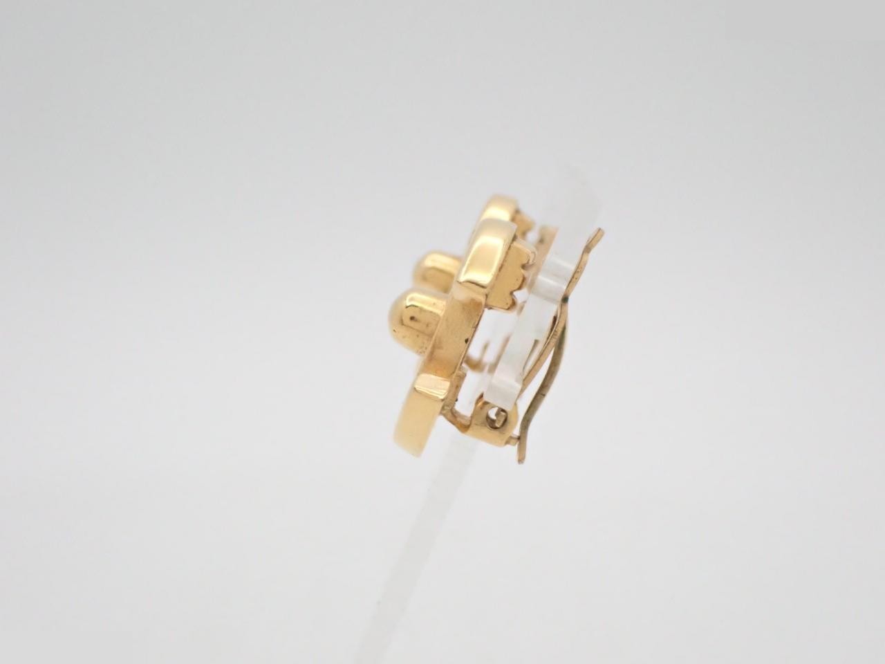 Turnlock Gold Earrings — view 3