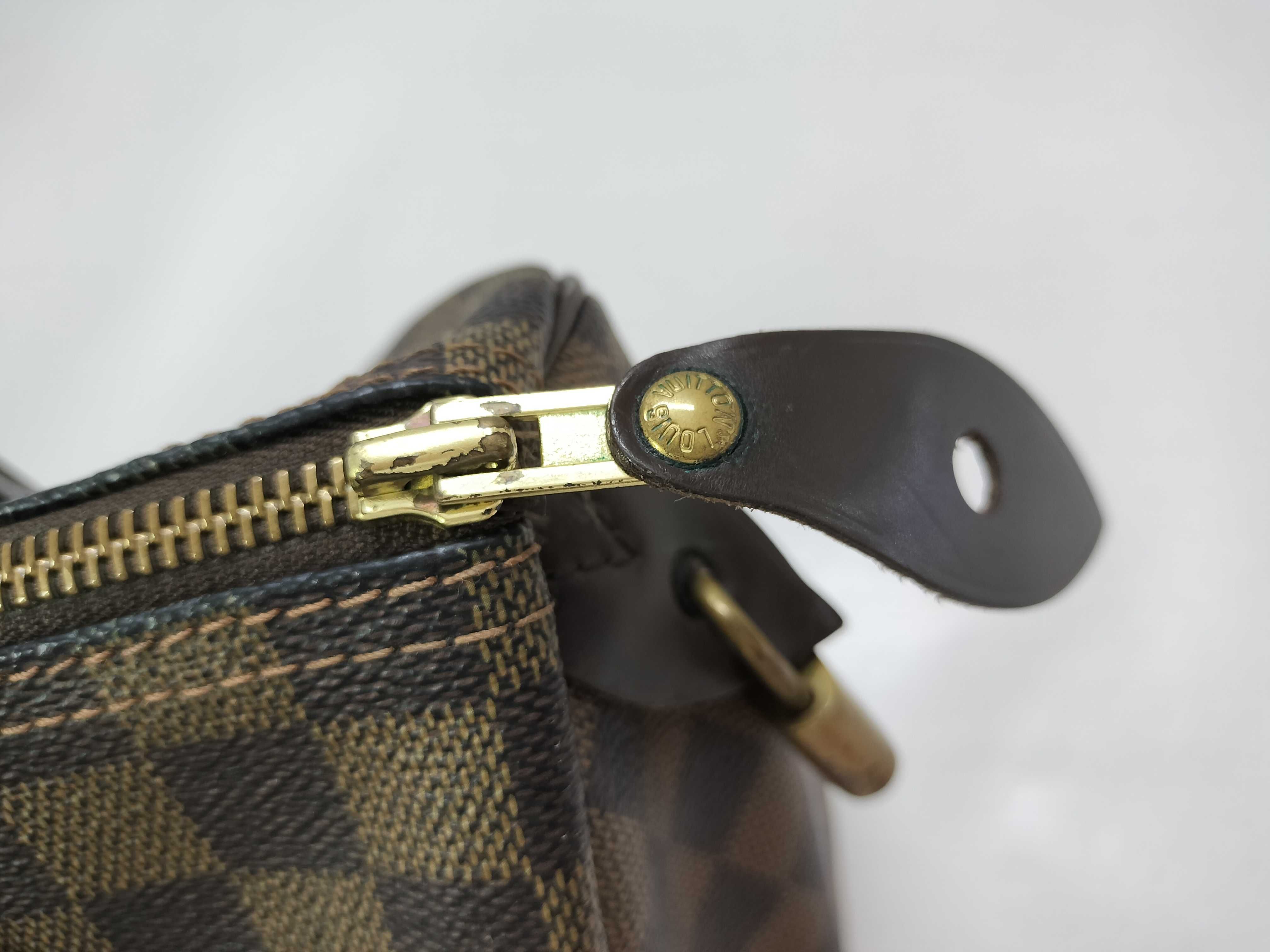 Damier ID- Damier Speedy 30 N41531 Canvas Brown DU0059 - Grade B Handbag — view 14