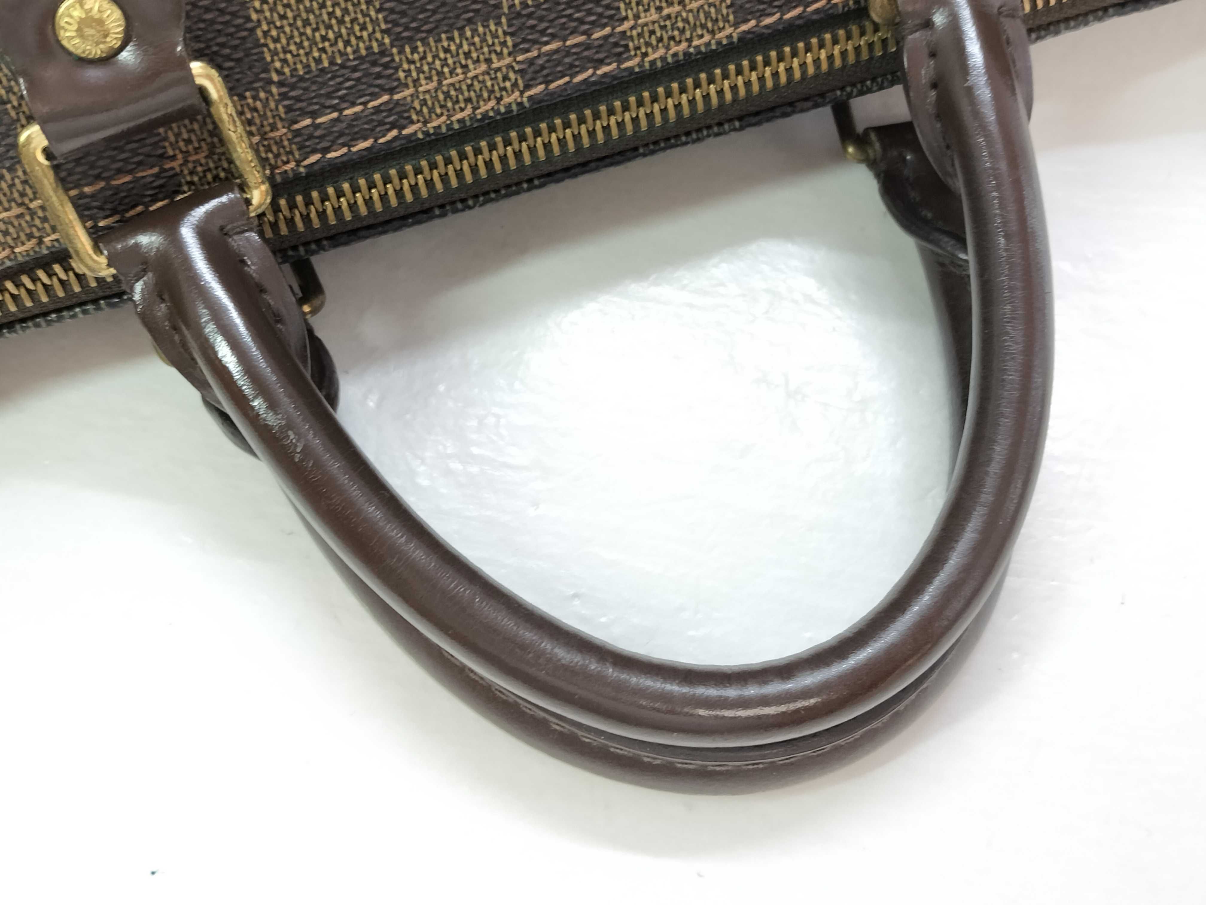 Damier ID- Damier Speedy 30 N41531 Canvas Brown DU0059 - Grade B Handbag — view 3