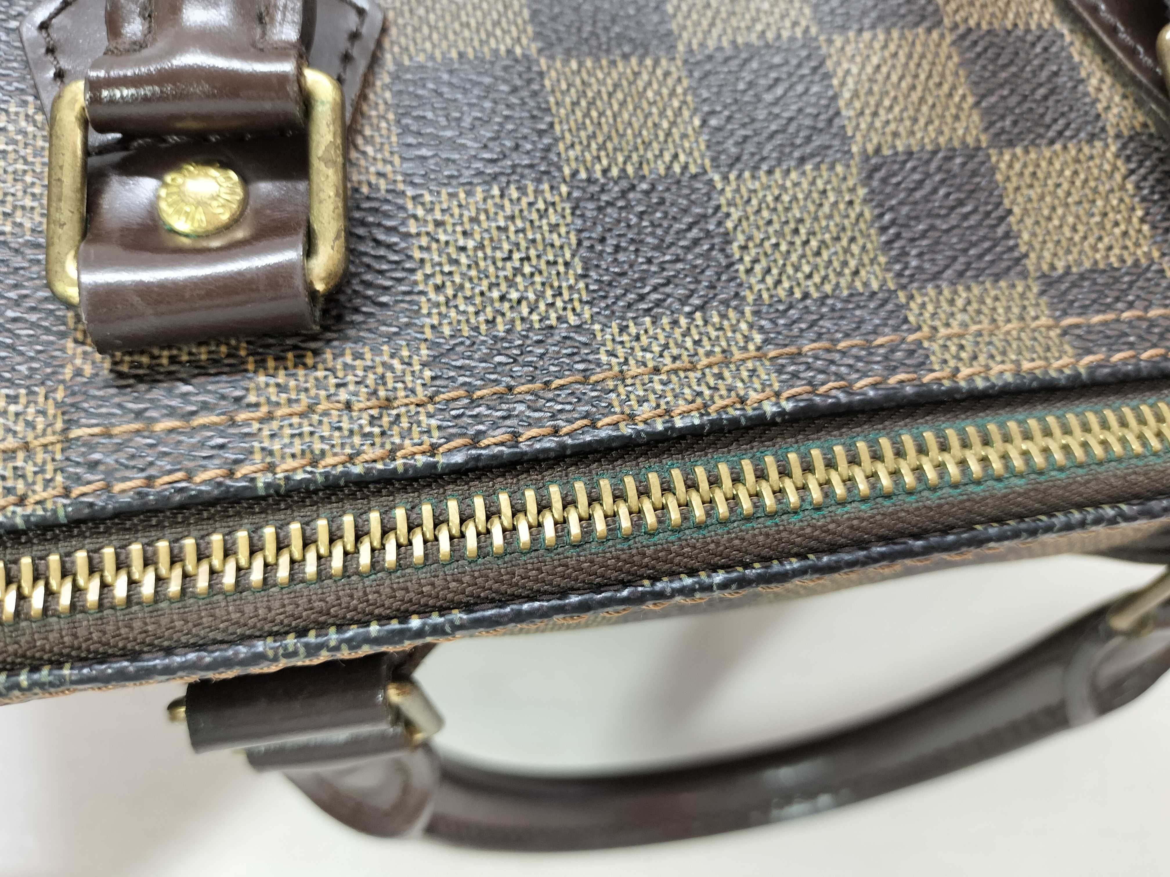 Damier ID- Damier Speedy 30 N41531 Canvas Brown DU0059 - Grade B Handbag — view 6
