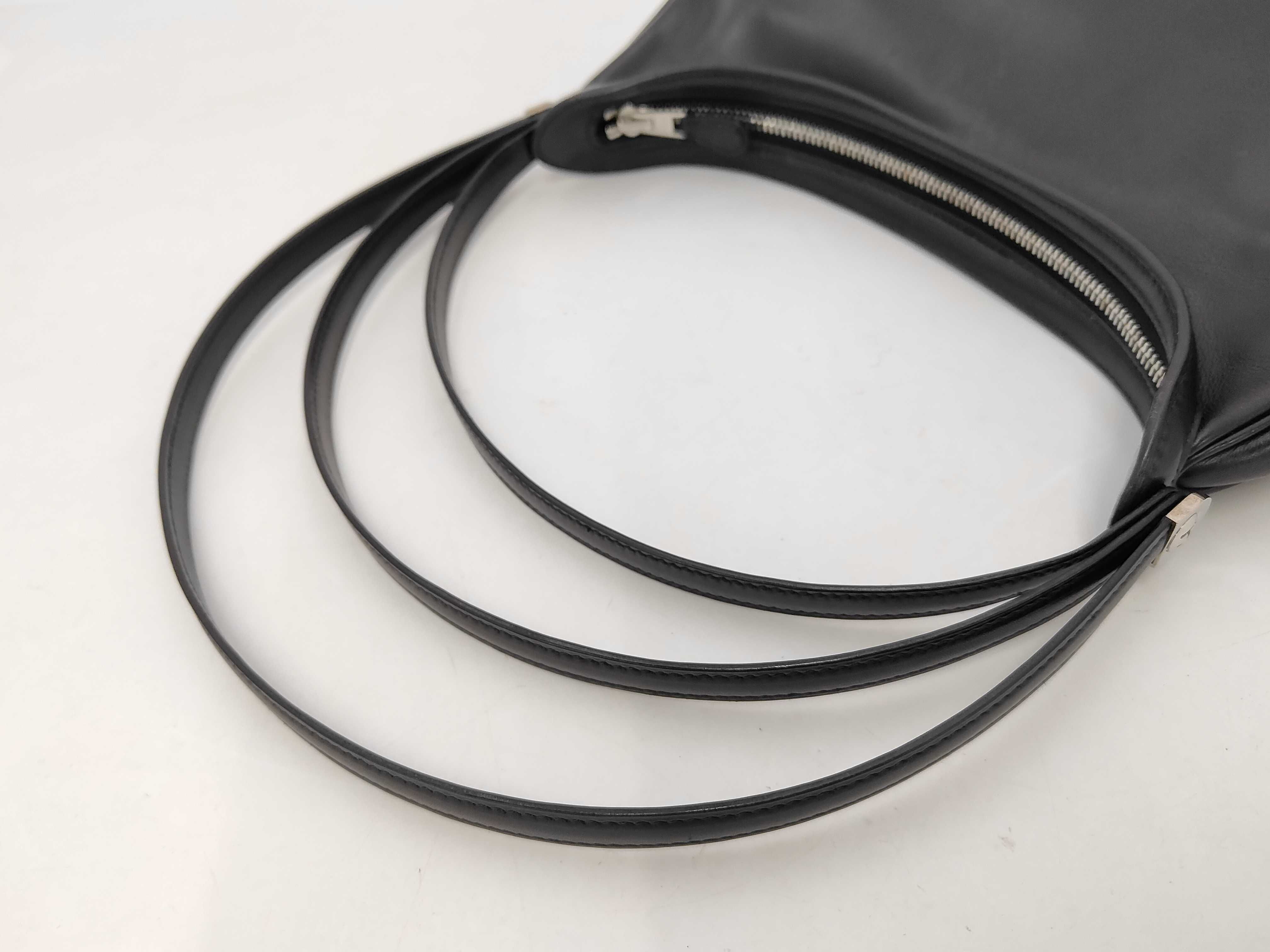 Caporal Black F Stamp Tote Bag — view 3